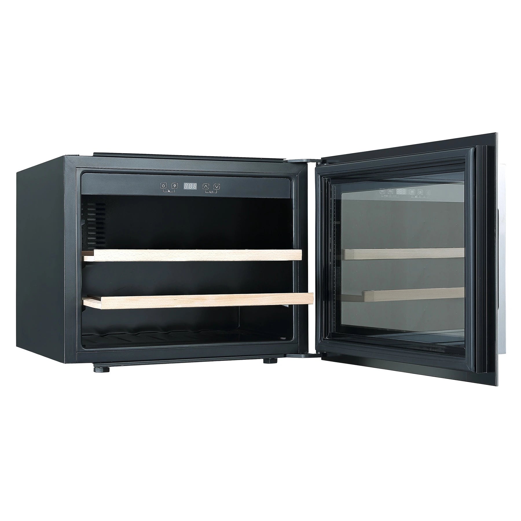 Caviss SLEN123TBE4, vinoteca en columna con iluminación LED y control digital.