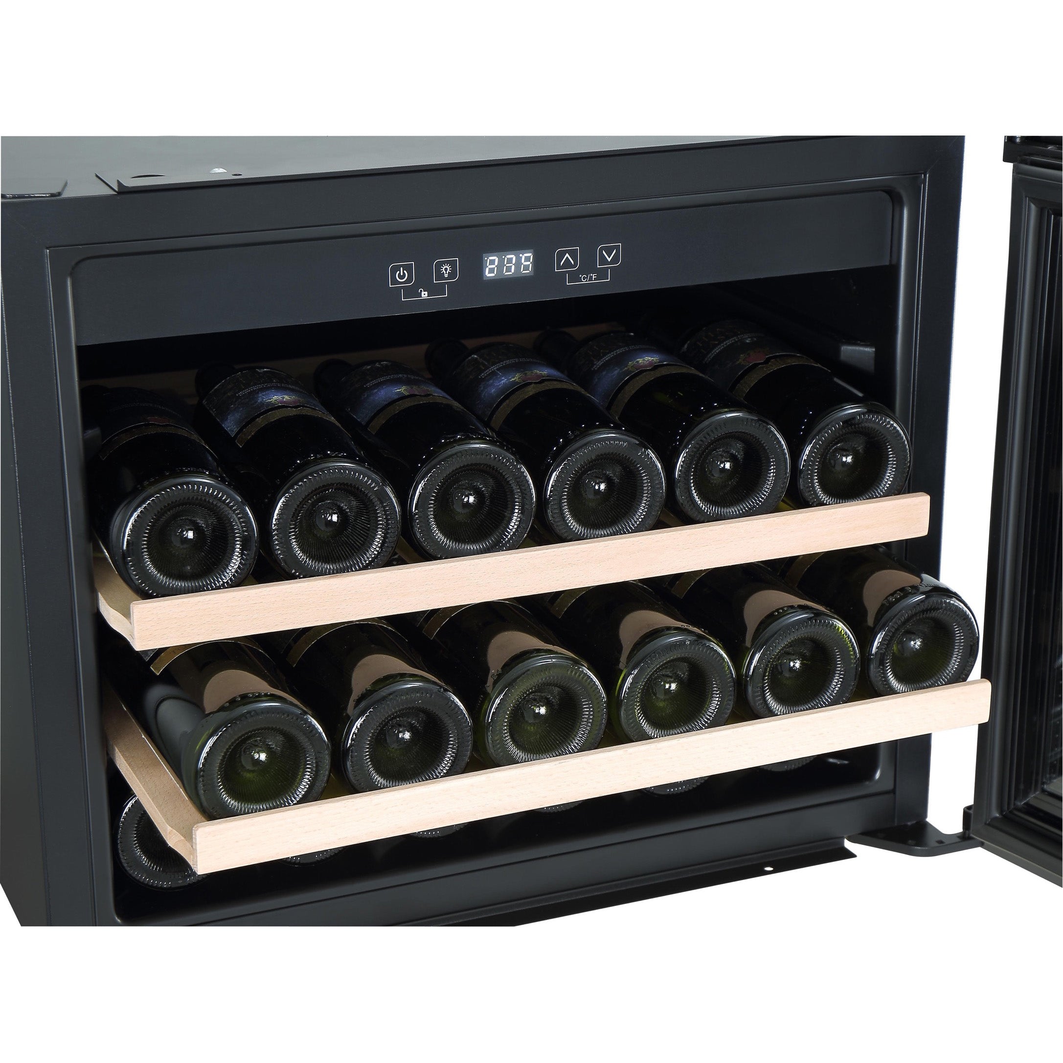 Vinoteca 23 botellas Caviss SLEN123TBE4 detalle