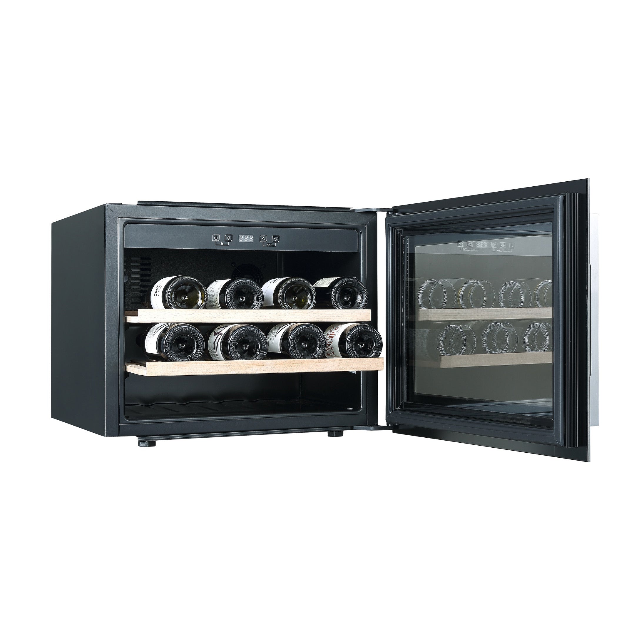 Vinoteca 23 botellas Caviss SLEN123TBE4 llena