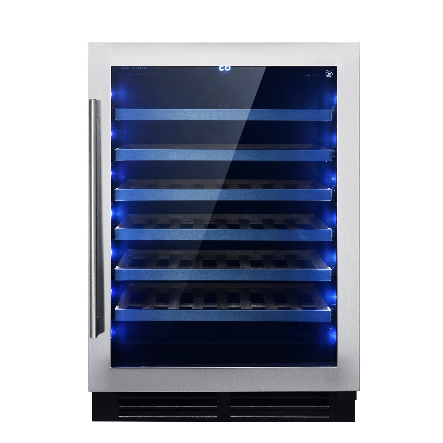 Built-in Wine Cooler 54 bottles Le Chai Chroma 540 Inox