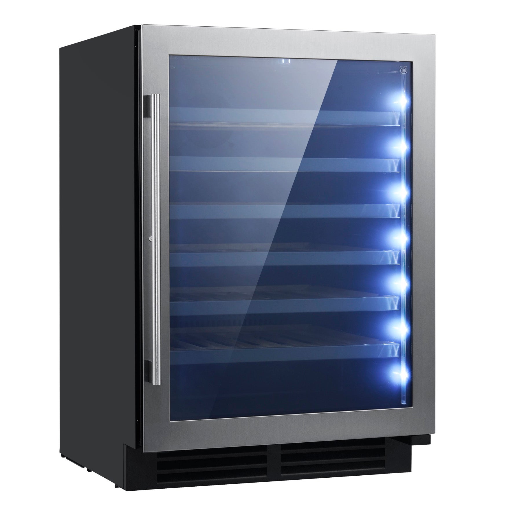 Built-in Wine Cooler 54 bottles Le Chai Chroma 540 Inox