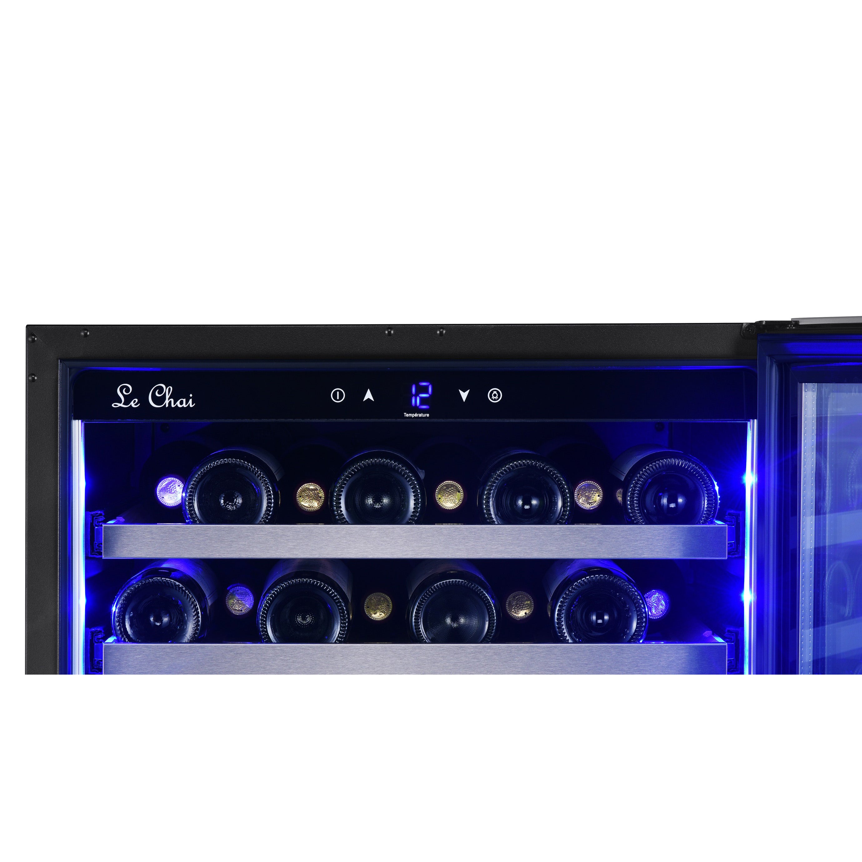 Built-in Wine Cooler 54 bottles Le Chai Chroma 540 Inox