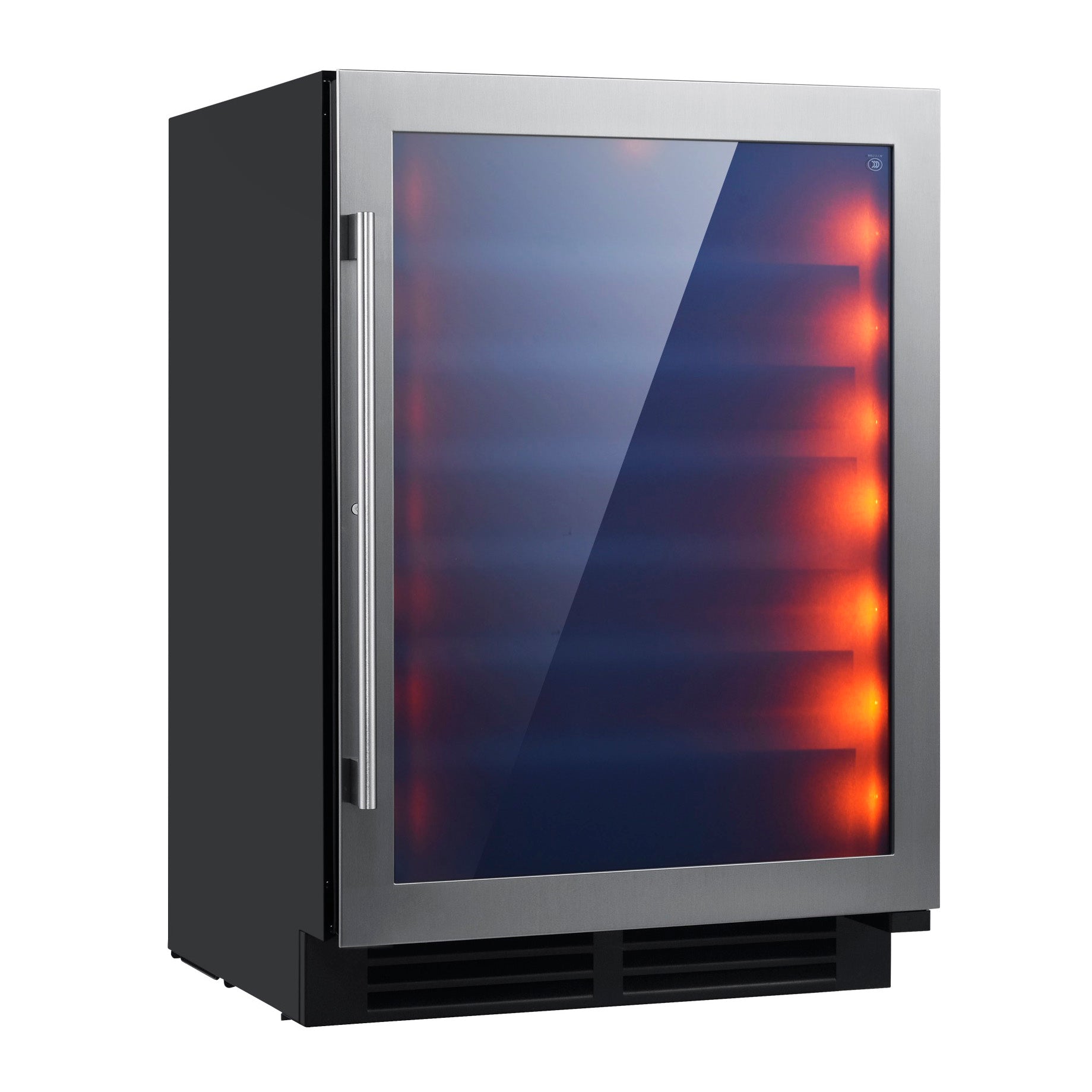 Built-in Wine Cooler 54 bottles Le Chai Chroma 540 Inox