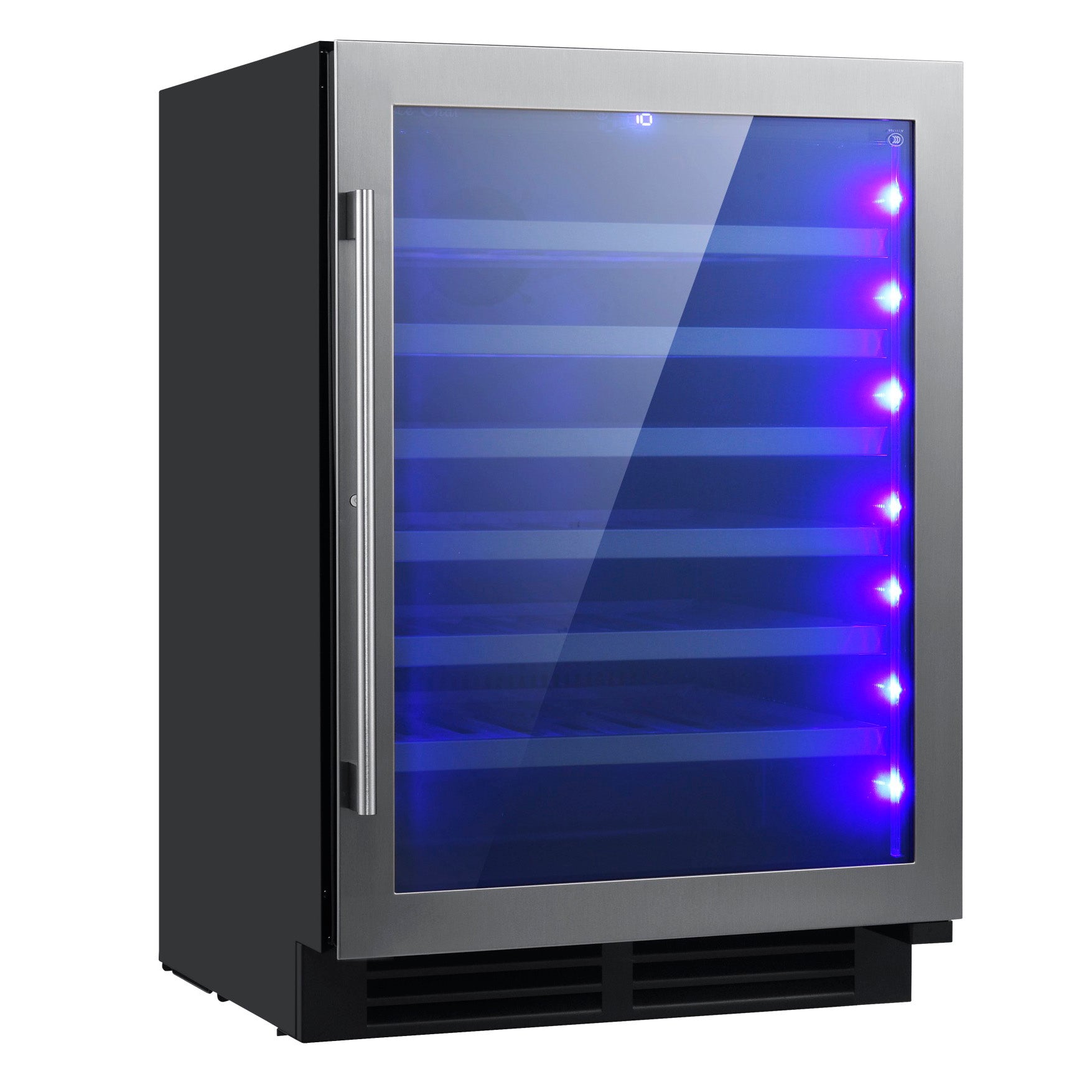 Built-in Wine Cooler 54 bottles Le Chai Chroma 540 Inox
