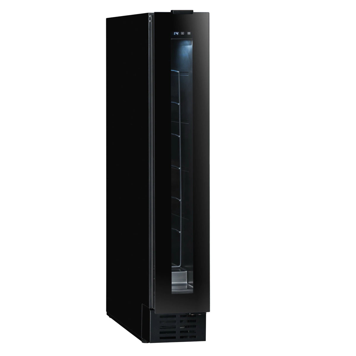 Vista de la Vinoteca encastrable 8 botellas Avintage AVU8TNA.