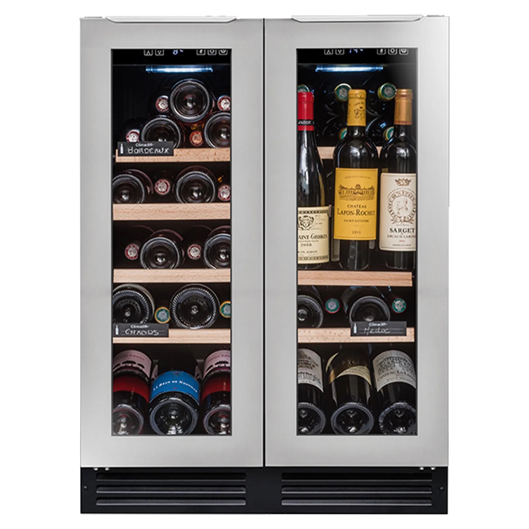 Vinoteca encastrable 49 botellas Avintage AVU48DPX1 doble zona