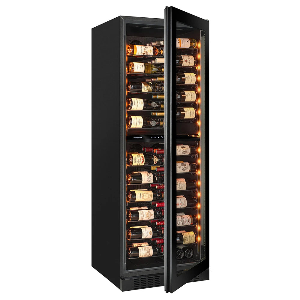 Imagen de la Vinoteca encastrable 131 botellas Avintage GALLERY doble zona.