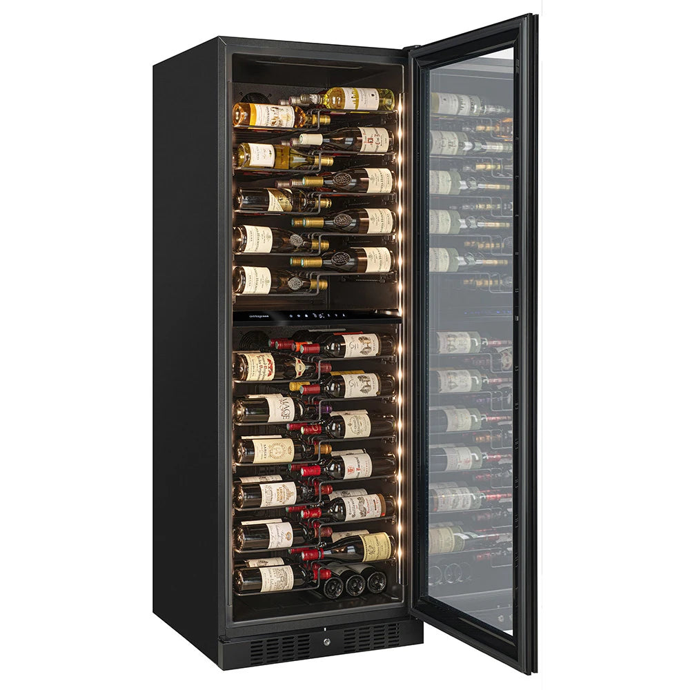 Imagen de la Vinoteca encastrable 131 botellas Avintage GALLERY doble zona.