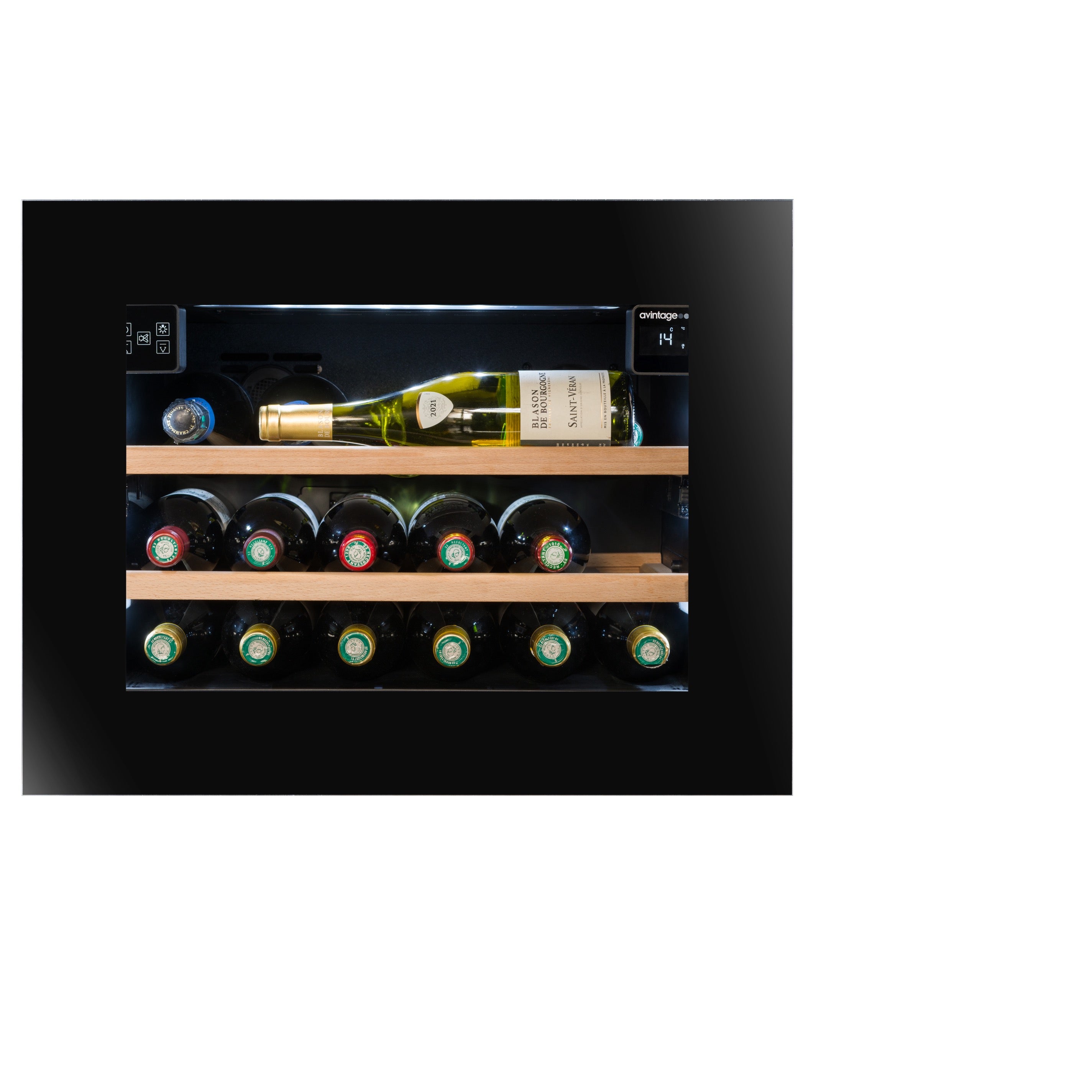 Built-in column Wine Cooler 21 bottles Avintage AVI45PLATINUM OUTLET
