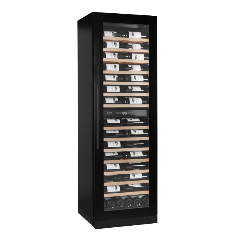 Wine Cooler 117 bottles mQuvée WineCave 187n Label View