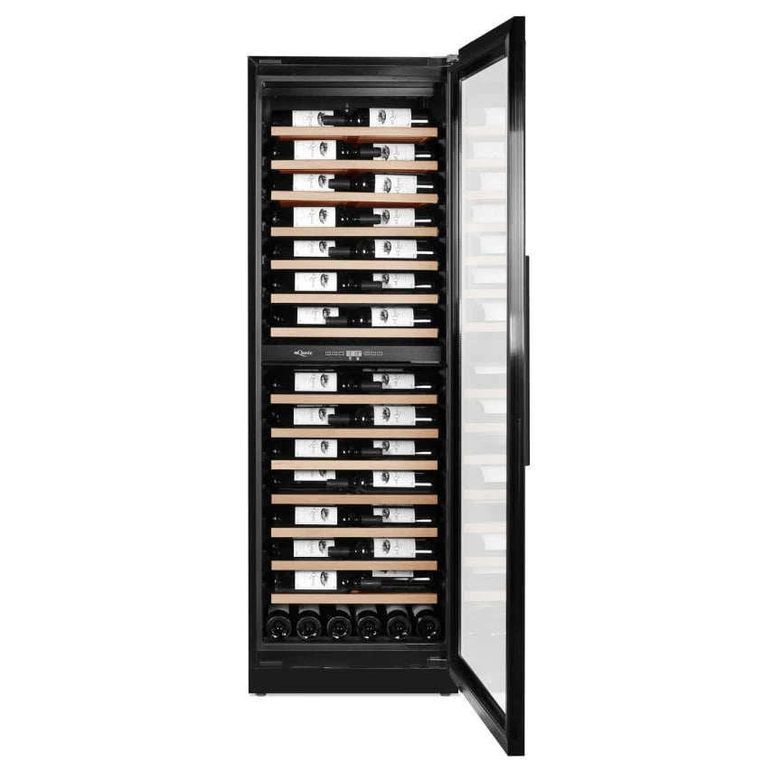 Wine Cooler 117 bottles mQuvée WineCave 187n Label View