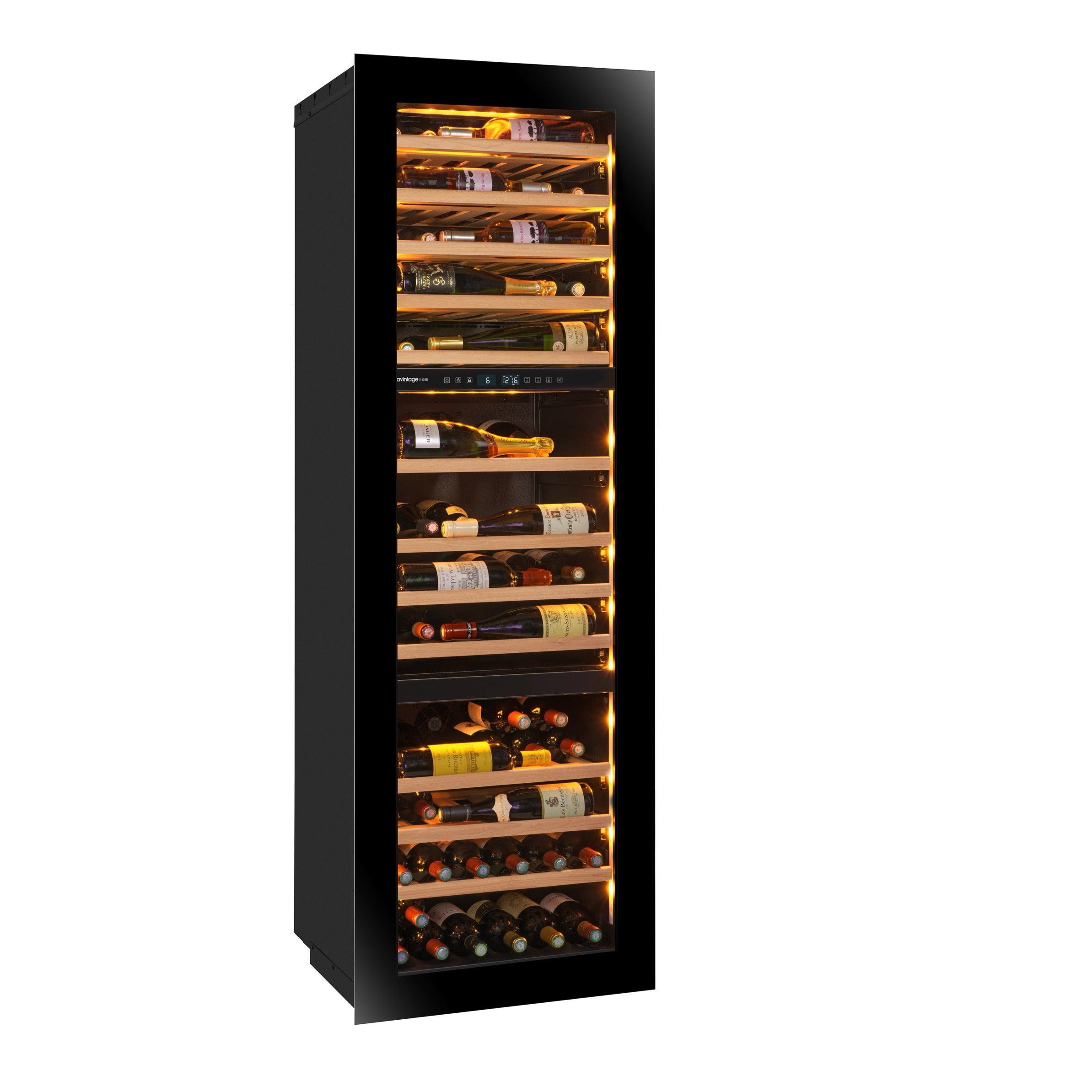 Imagen de la Vinoteca 94 botellas Avintage AVI178PLATINUM multitemperatura.