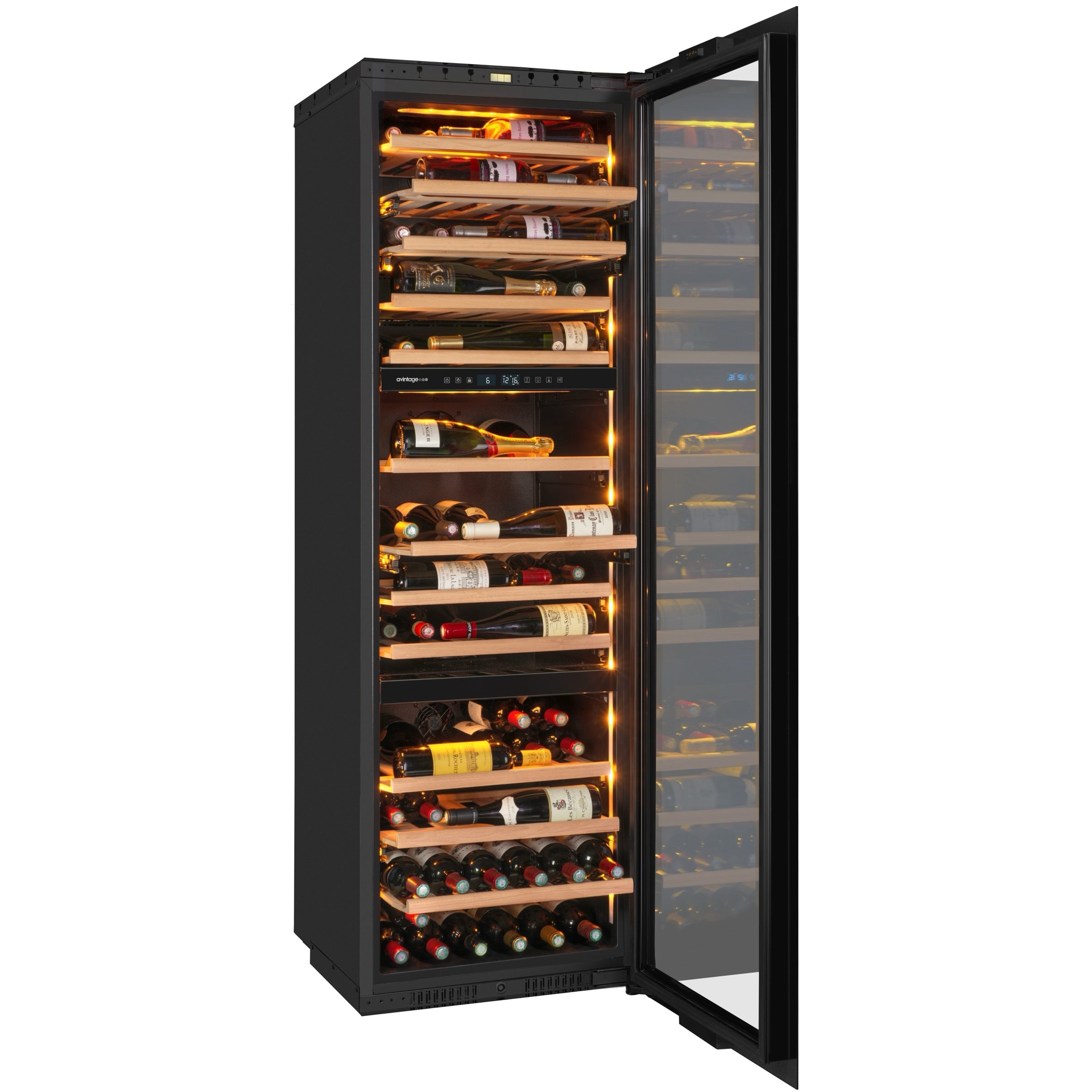 Fotografía de la Vinoteca 94 botellas Avintage AVI178PLATINUM multitemperatura.