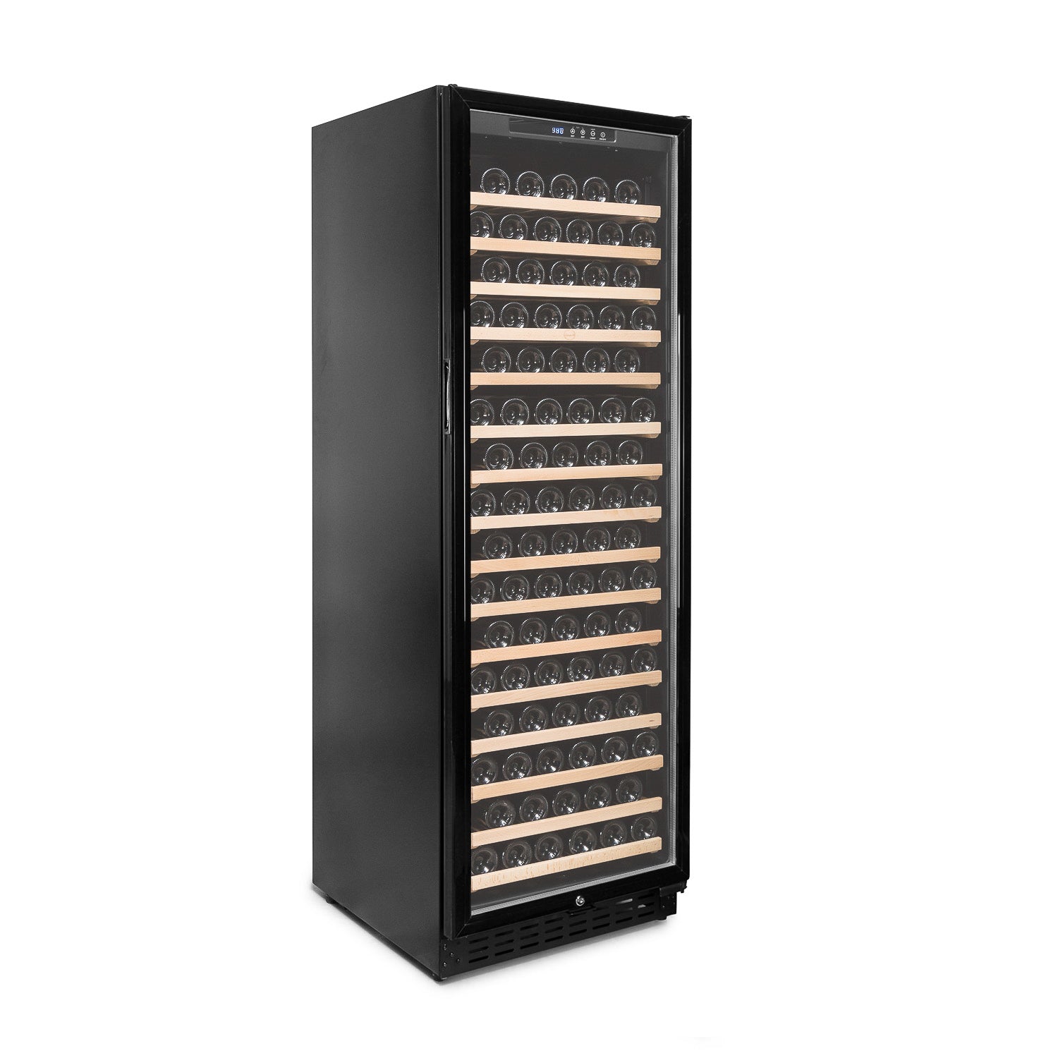 Vinoteca Vinobox 168 botellas 168GC 1T Negro lateral