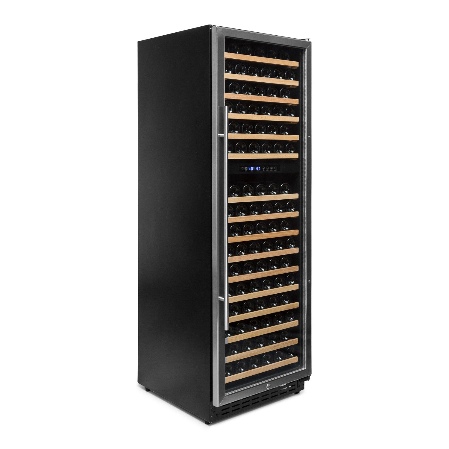 Vinoteca Vinobox 168 botellas 168GC 2T Inox lateral