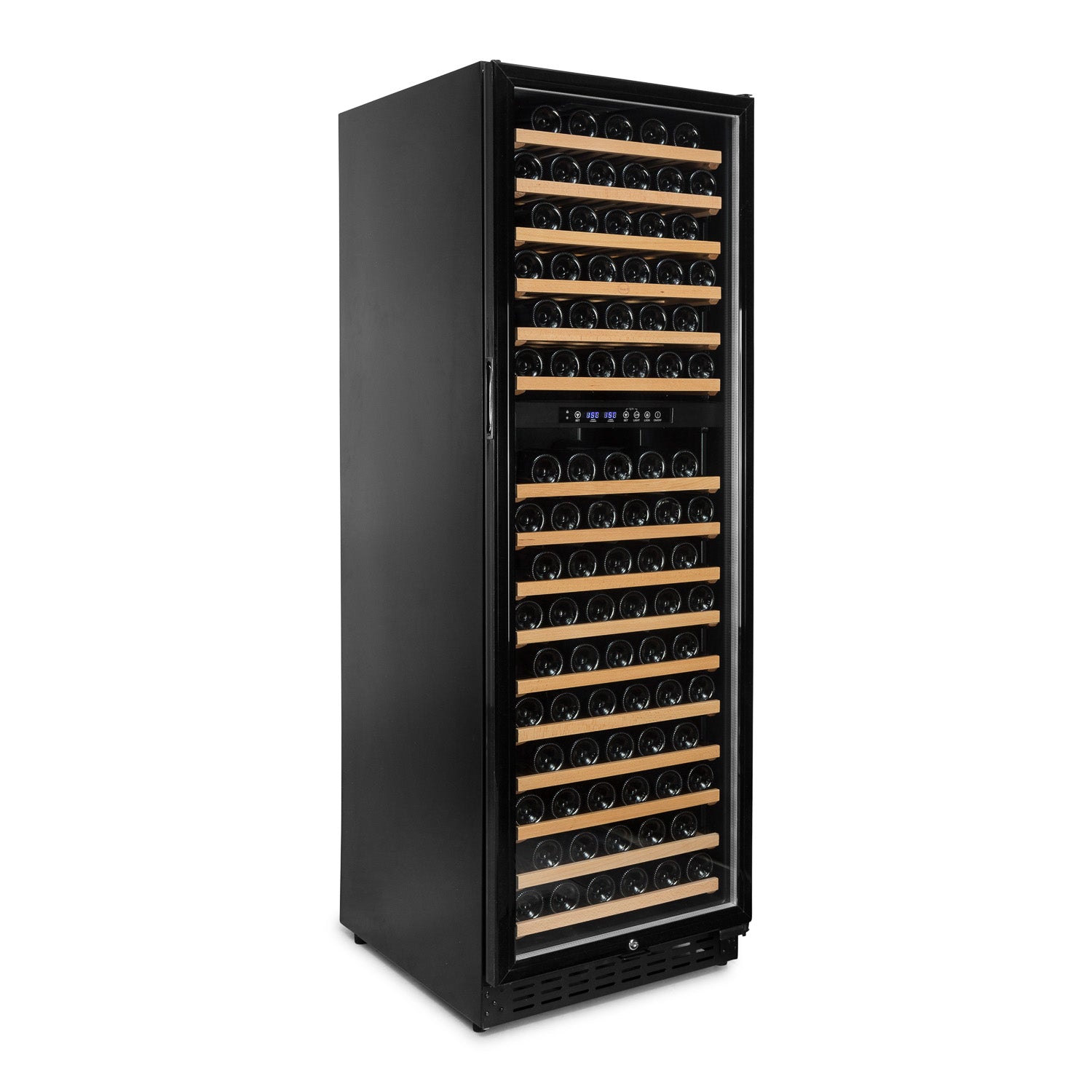 Vinoteca VInobox 168 botellas 168GC 2T Negro lateral