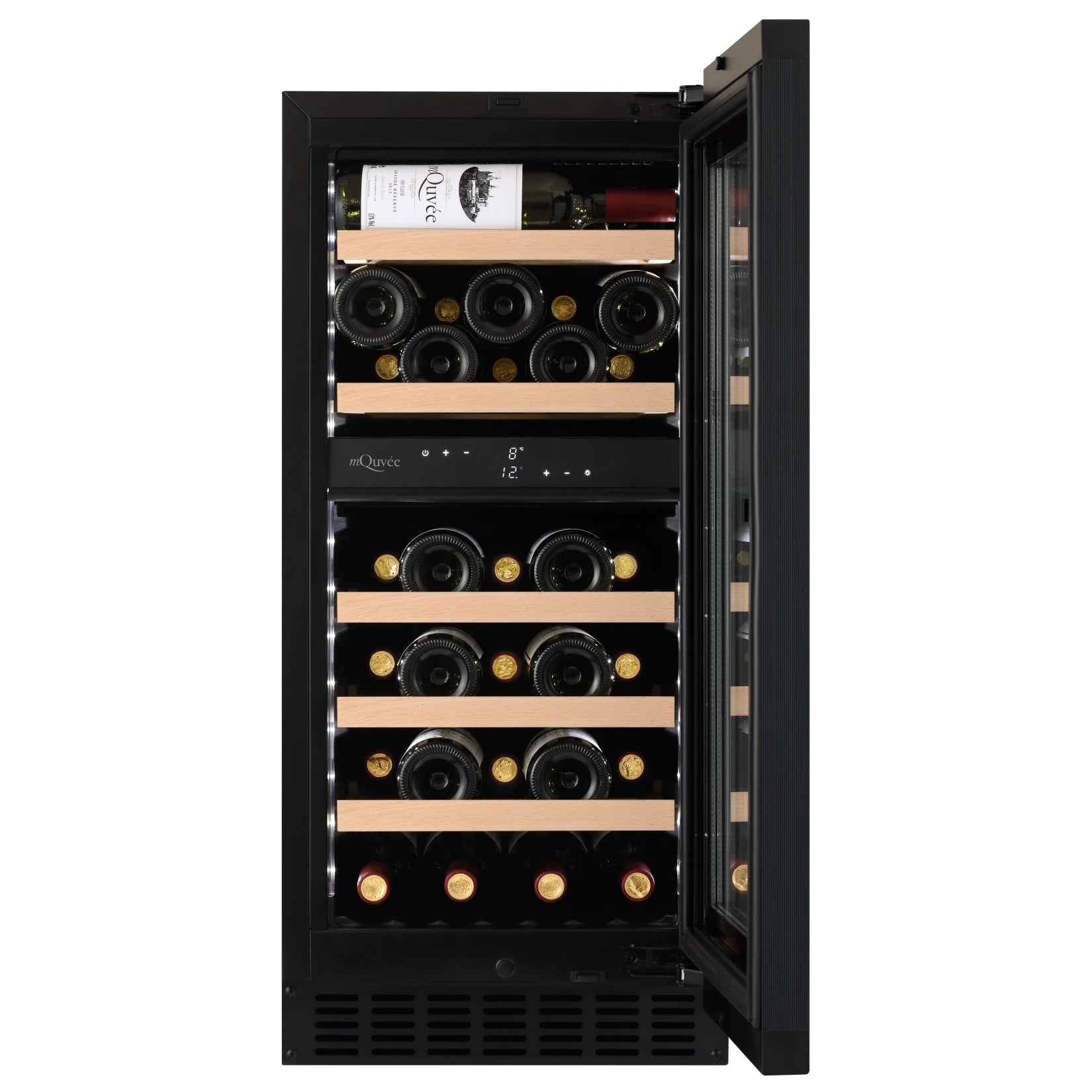 Wine Cooler 34 bottles mQuvée WineCave Exclusive 780 40D Panel Ready