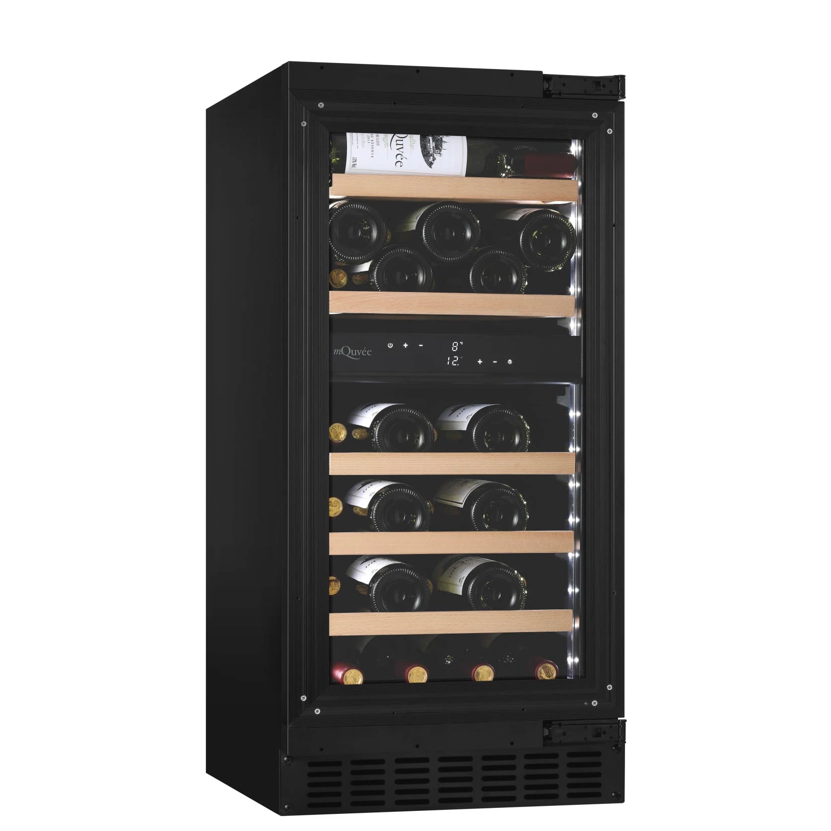 Wine Cooler 34 bottles mQuvée WineCave Exclusive 780 40D Panel Ready