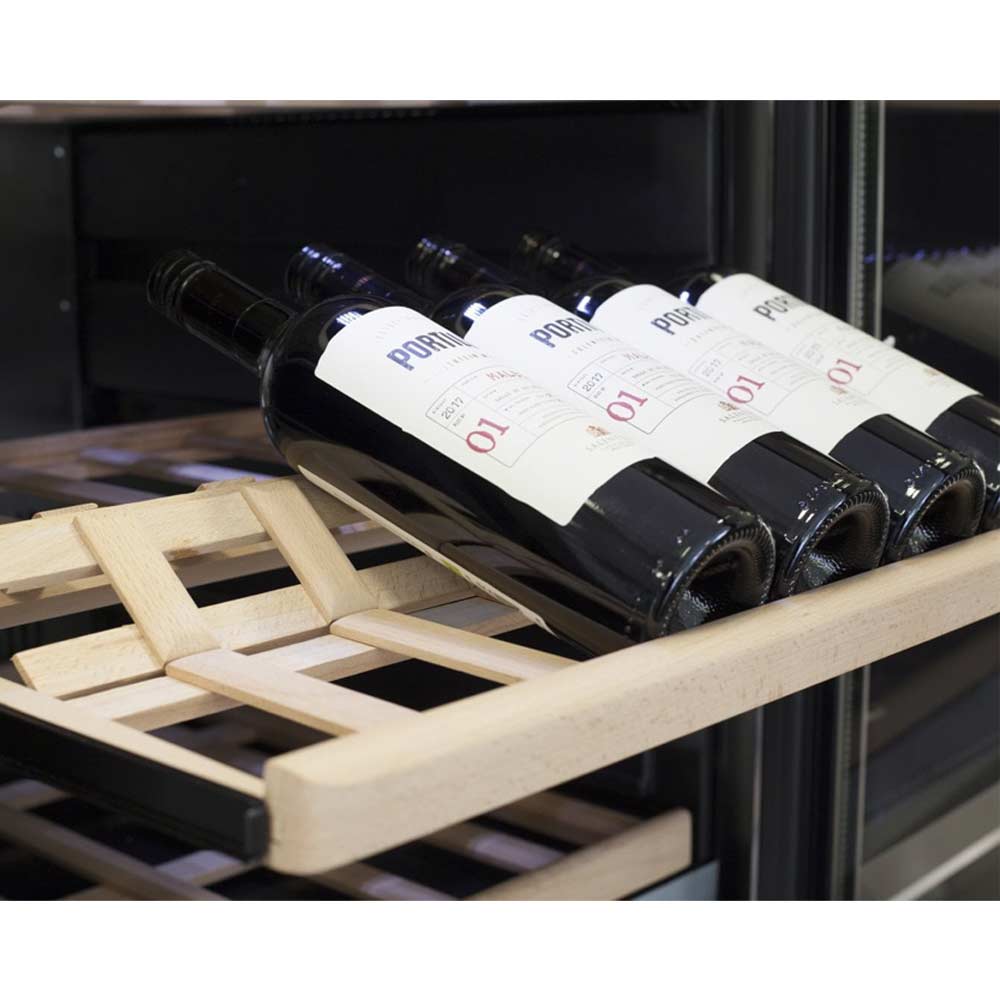 Wine Cooler 126 bottles Caso WineComfort 126 Smart Dual-zone