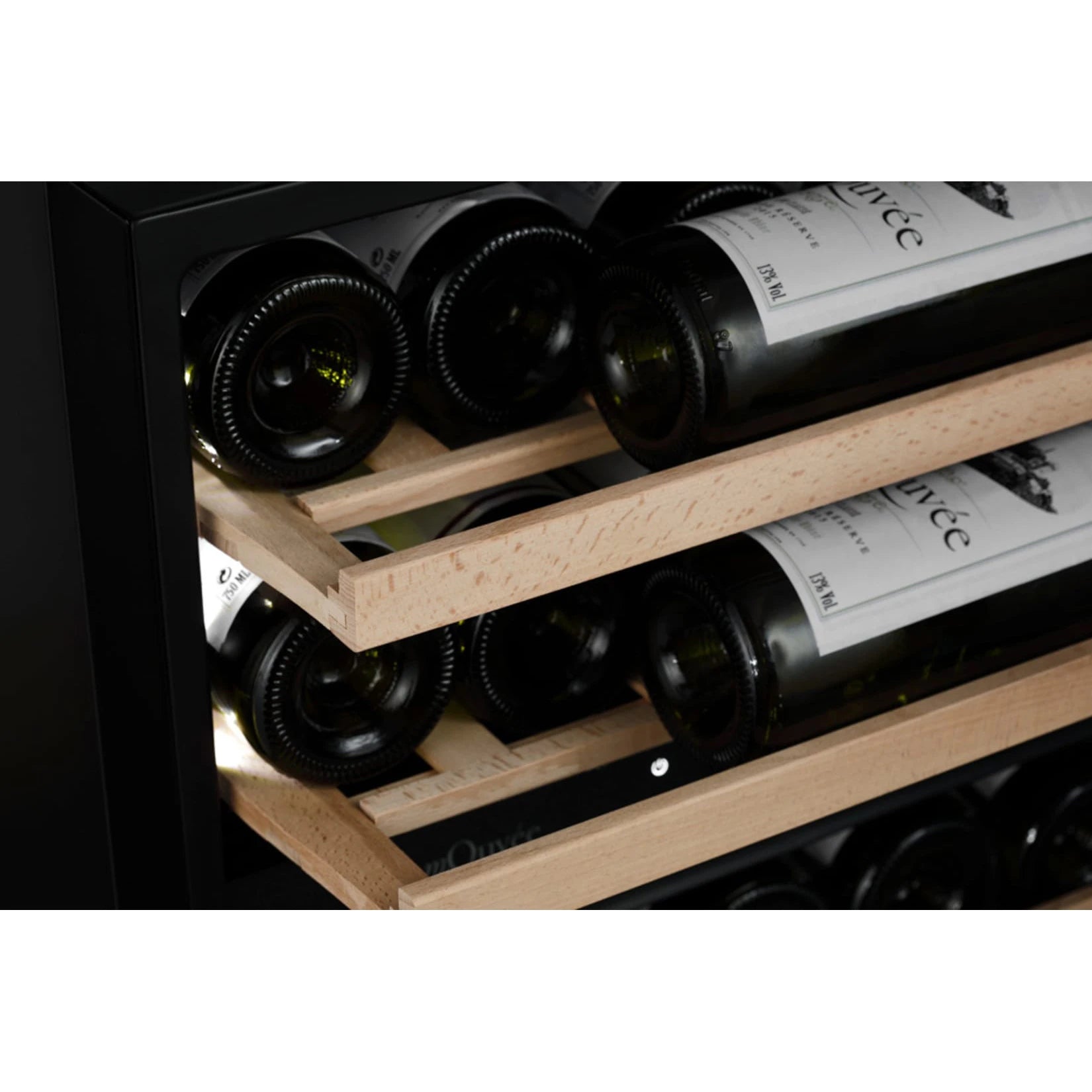 Wine Cooler 26 bottles mQuvée WineKeeper Exclusive 25D Panel Ready Push-Pull dual-zone