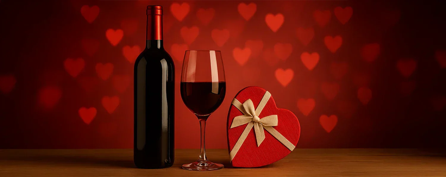 Enamórate de nuestros precios de vinotecas este San Valentín