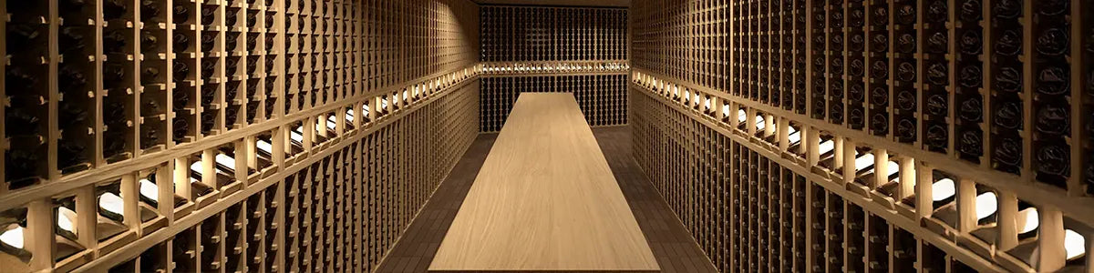 Botelleros de madera para vino