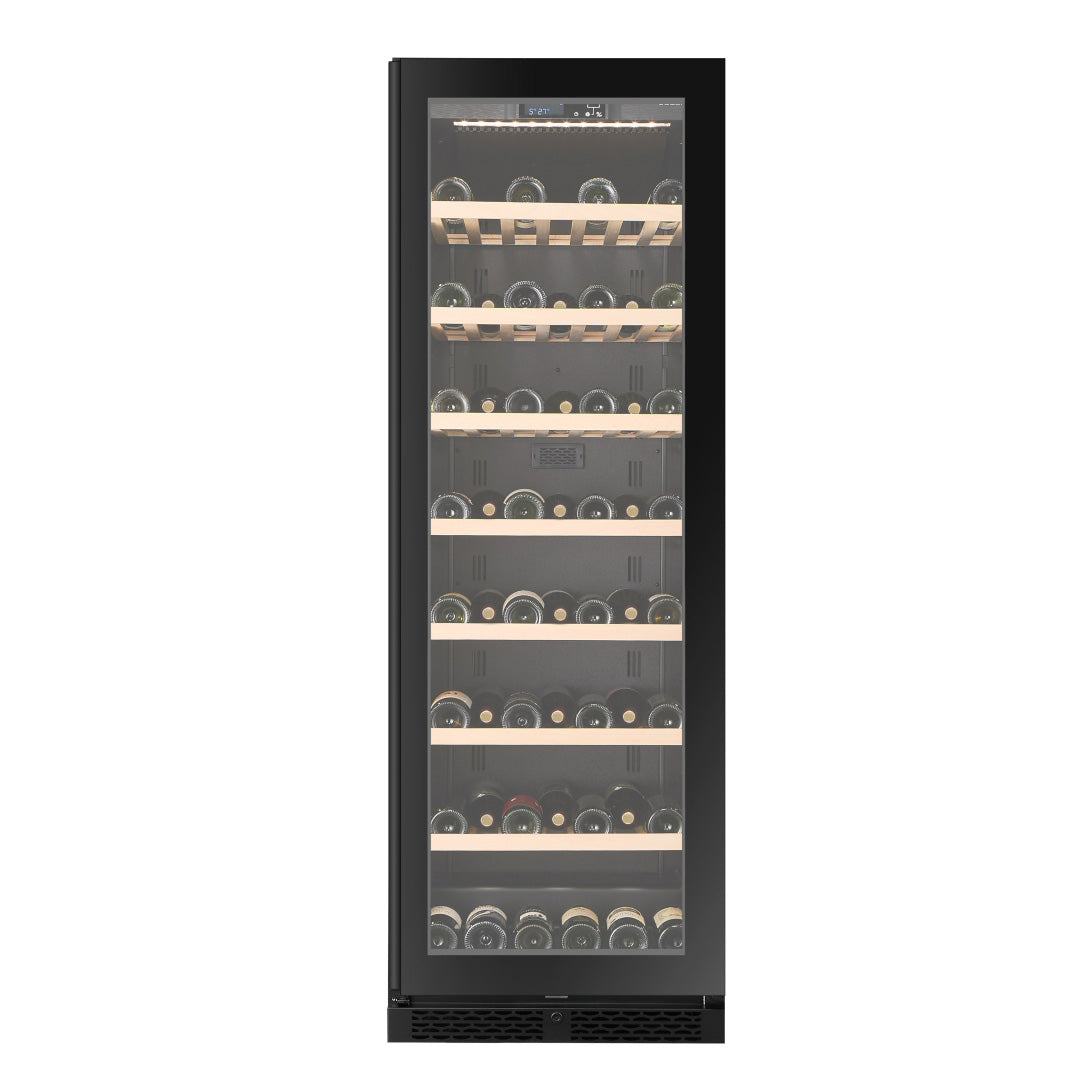 Wine Cooler 102 bottles CELLA W122S Black