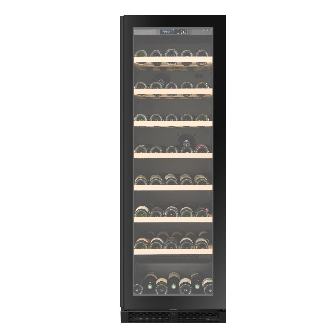 Wine Cooler 161 bottles CELLA W163S Black