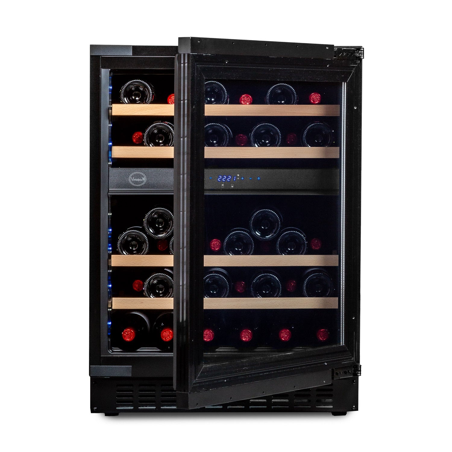 Vinoteca 45 botellas Vinobox V45 Deco doble zona