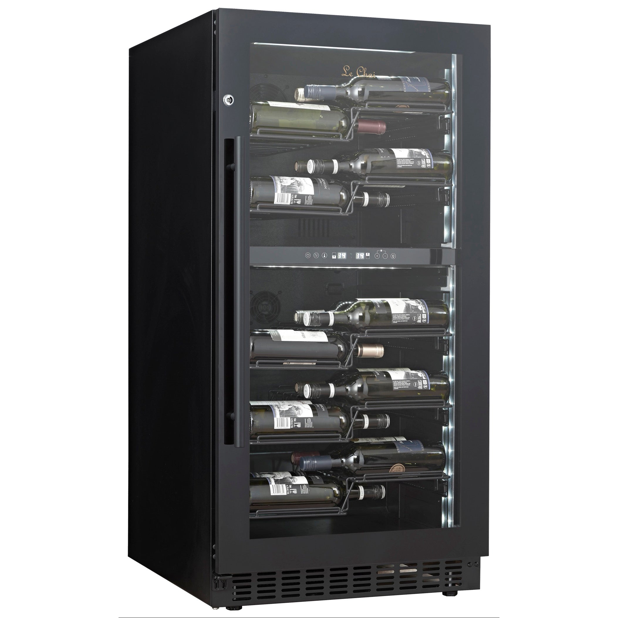 Wine Cooler 56 bottles Le Chai PRO560B Black
