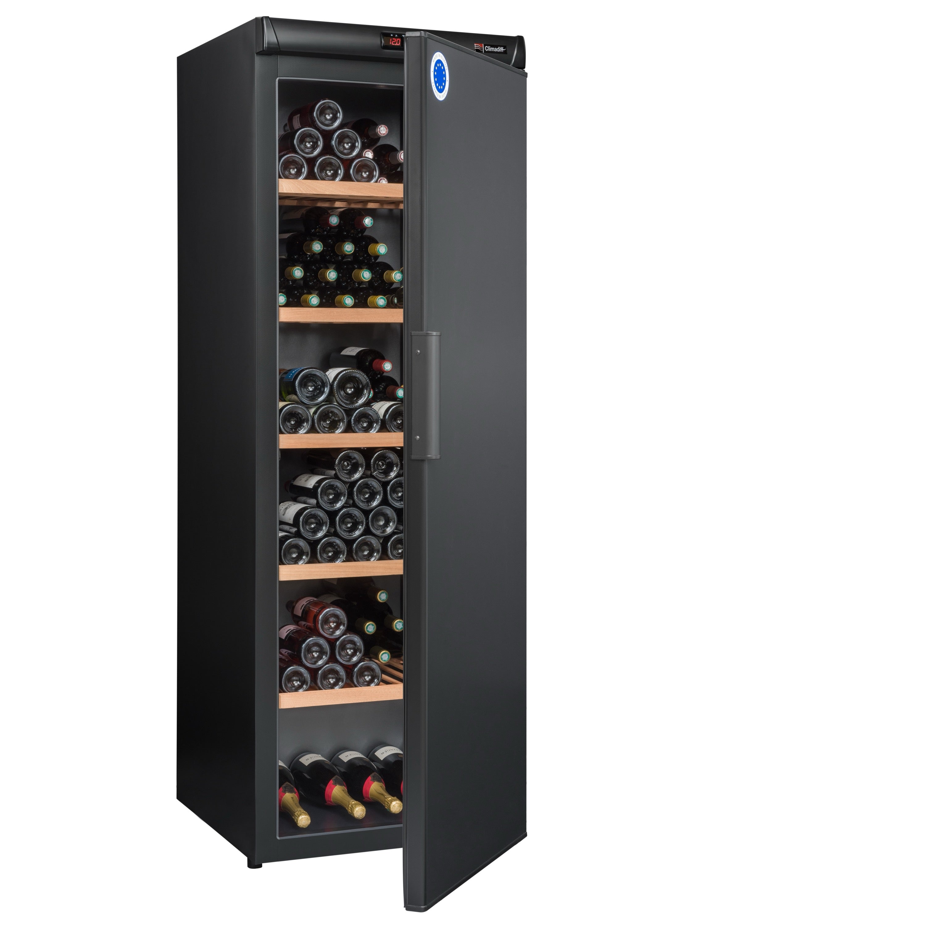 Aging Wine Cooler 264 bottles Climadiff RESERVE 275