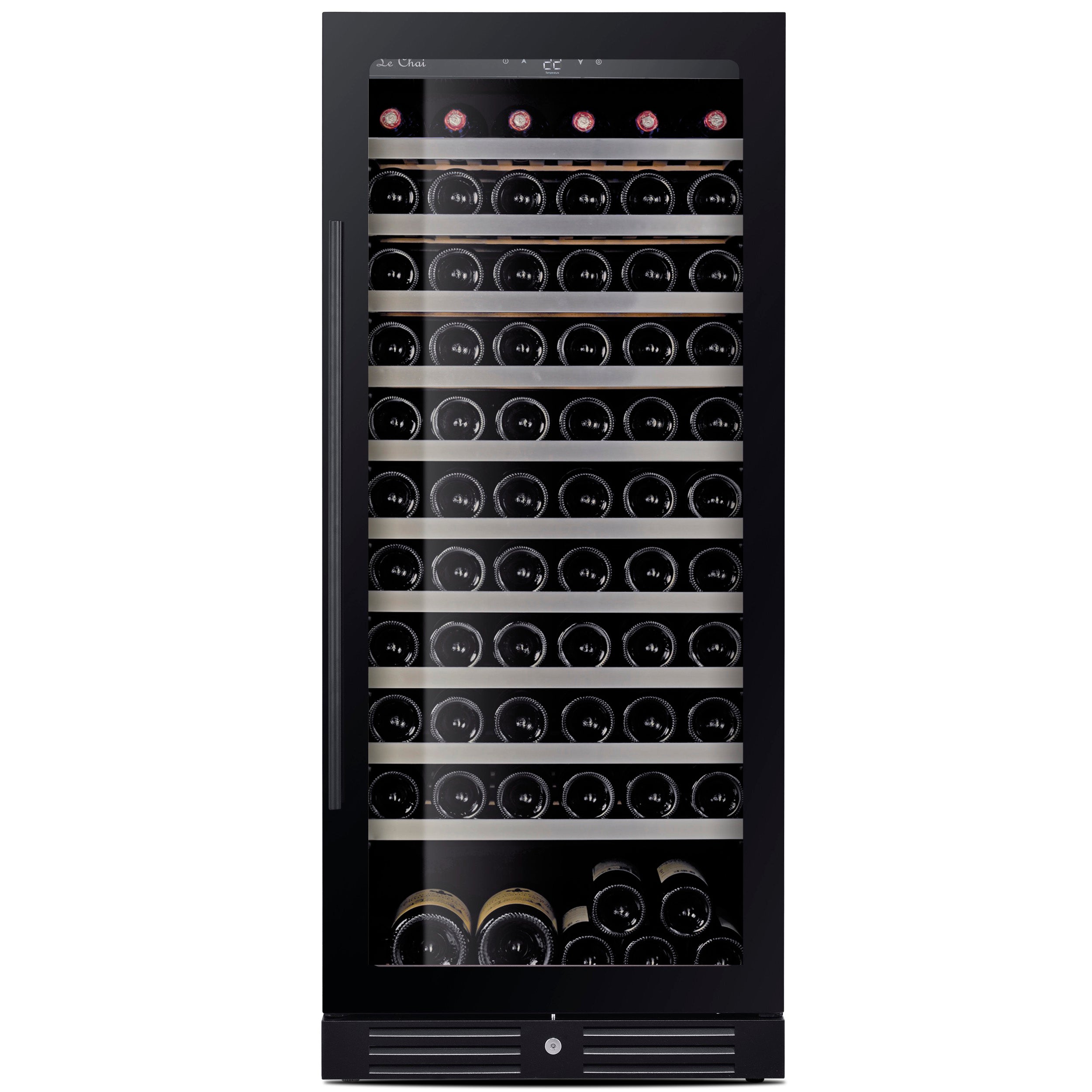 Built-in Wine Cooler 151 bottles Le Chai LMN1105 Black