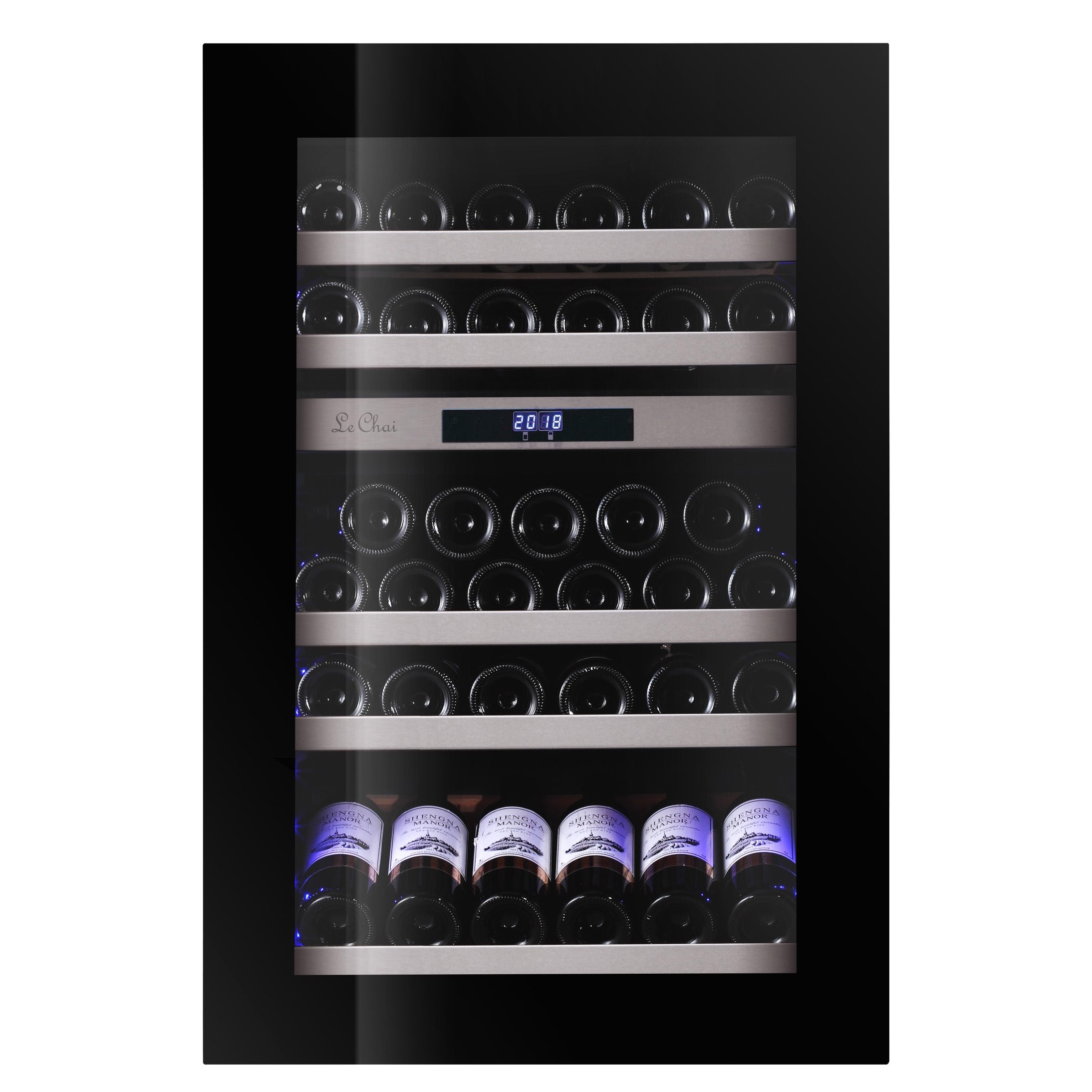 Built-in Wine Cooler 46 bottles Le Chai LBN460POV black Dual-zone