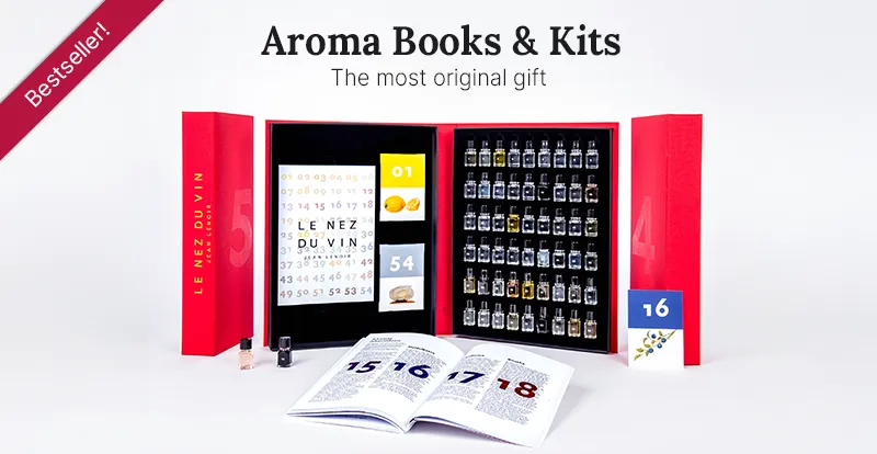 Libros de Aromas del vino Le Nez du vin