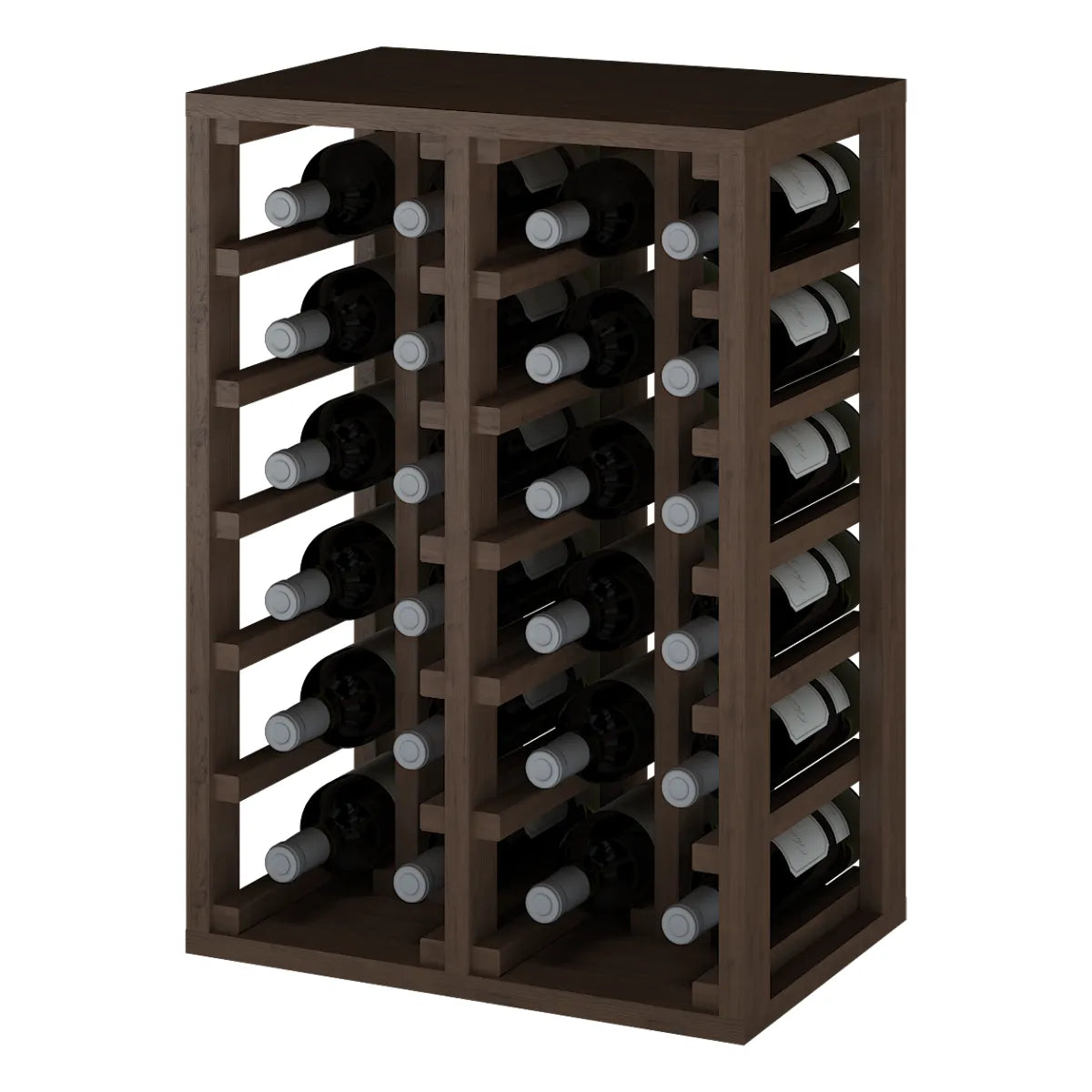 Wine rack for 24 bottles Expovinalia Godello 2014 — Dark pine — HX2014