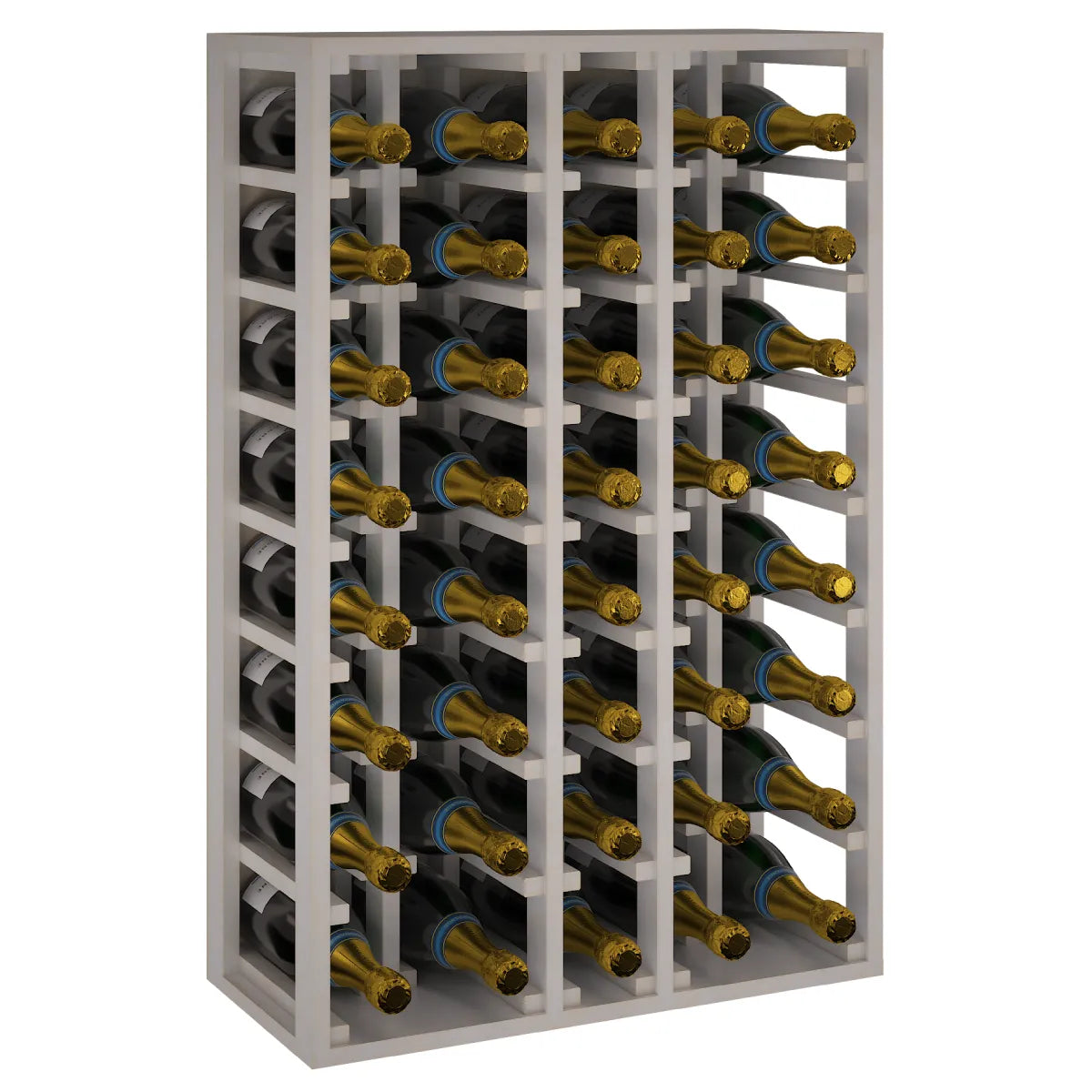 Wine rack for 40 Champagne magnum bottles Expovinalia Canedo Godello 2062 — White pine — EW2062
