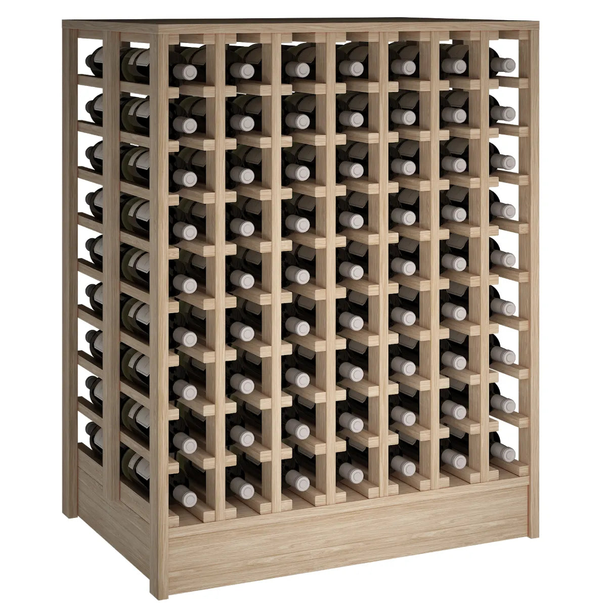 Wine rack for 126 bottles Expovinalia Canedo Isla Godello 2067 — Pine with light oak finish — EX2067