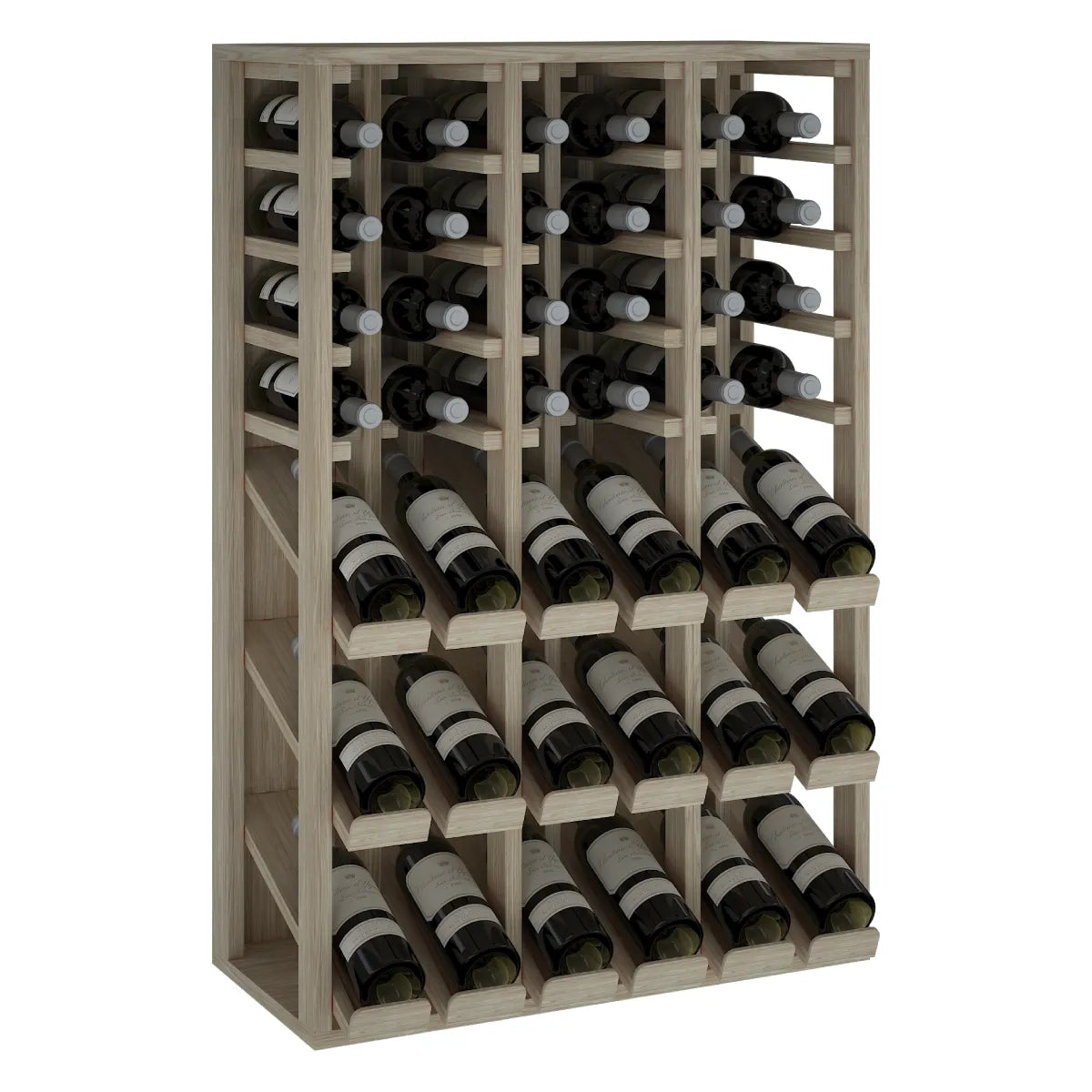 Wine rack for 36 bottles Expovinalia Villafranca Godello 2091 — Natural oak — ER2091