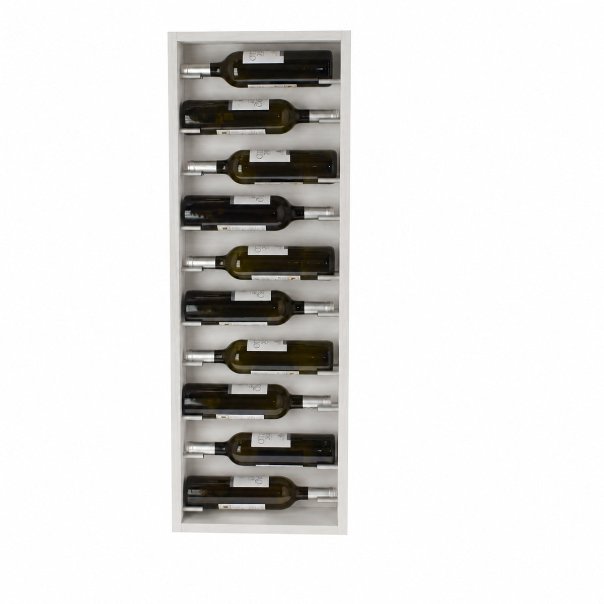 Wine rack for 10 bottles Expovinalia Godello 9111 - White pine - Generated finish representation