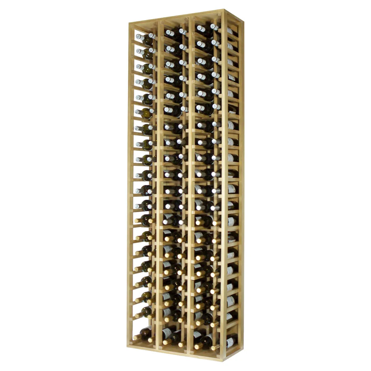 Wine rack for 120 bottles Expovinalia Villafranca Godello 2075 — Pine with light oak finish — EX2075