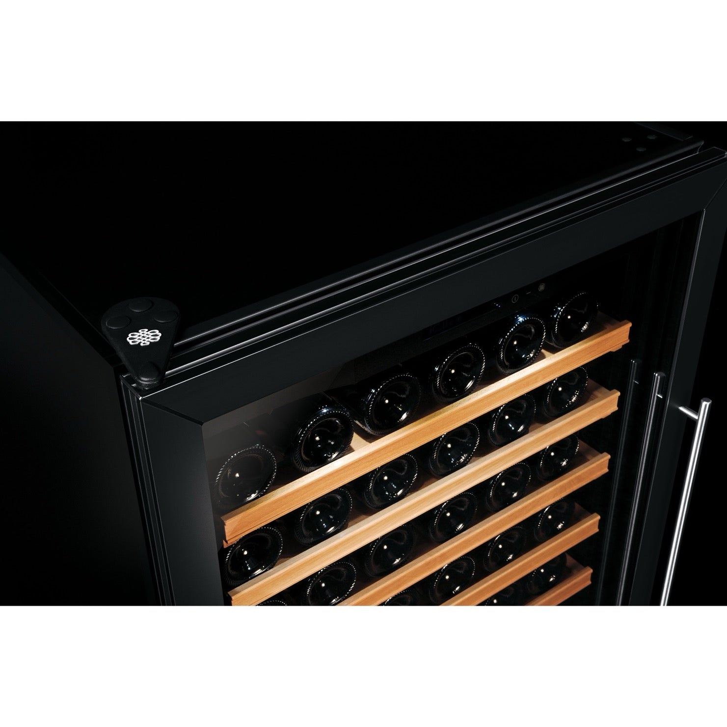 EuroCave La Premiere M 98-bottle wine cooler with glass door and 7