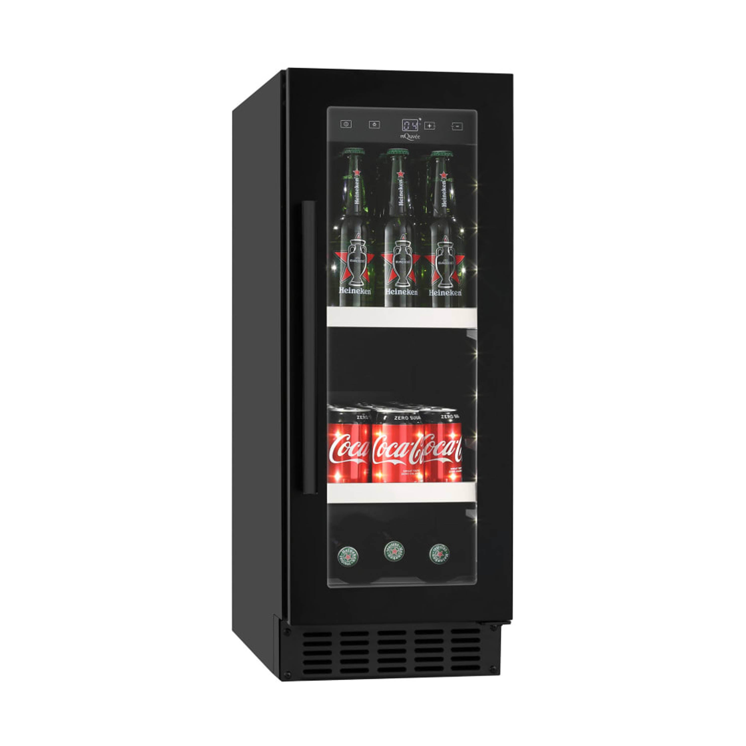 Beer Cooler mQuvée BeerServer 30 Anthracite Black