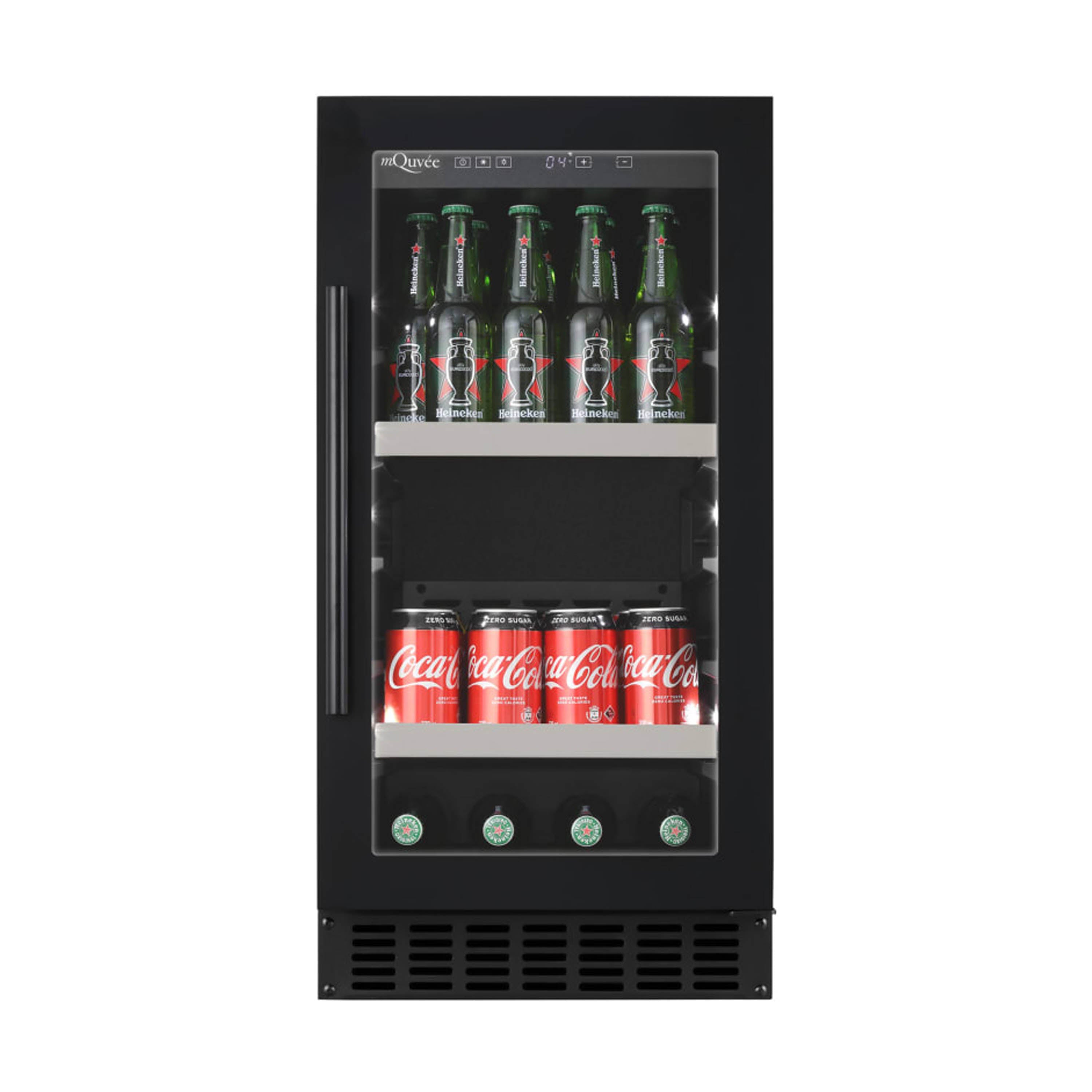 Beer Cooler mQuvée BeerServer 40 Anthracite Black