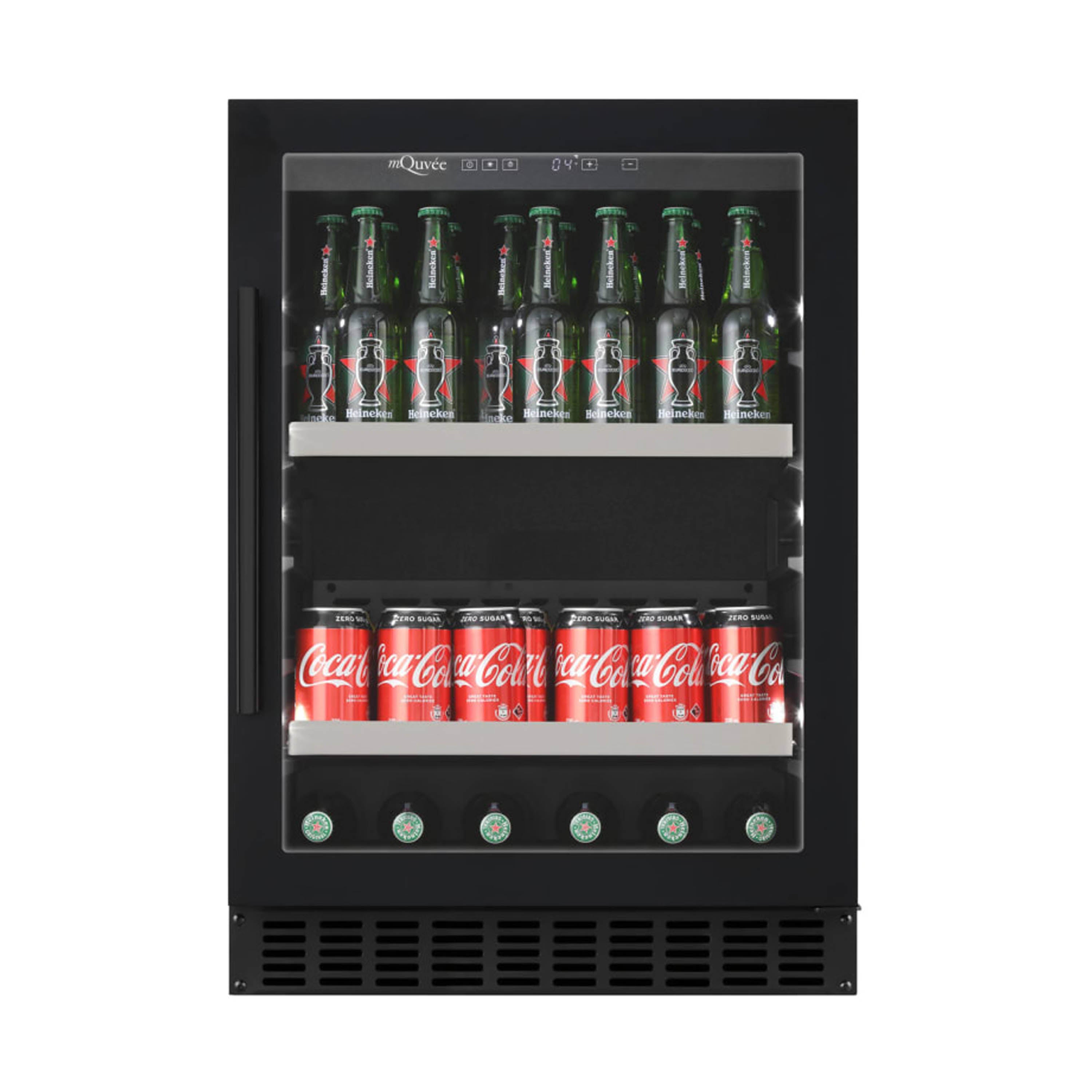 Beer Cooler mQuvée BeerServer 60 Anthracite Black