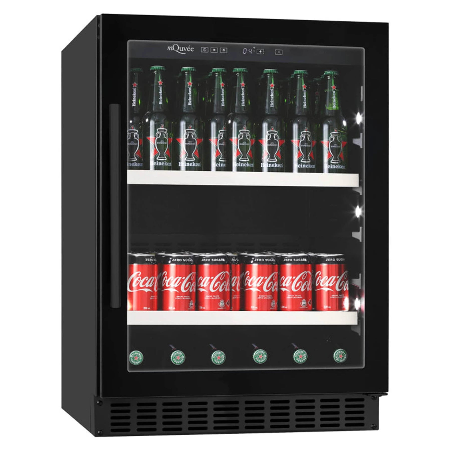 Beer Cooler mQuvée BeerServer 60 Anthracite Black
