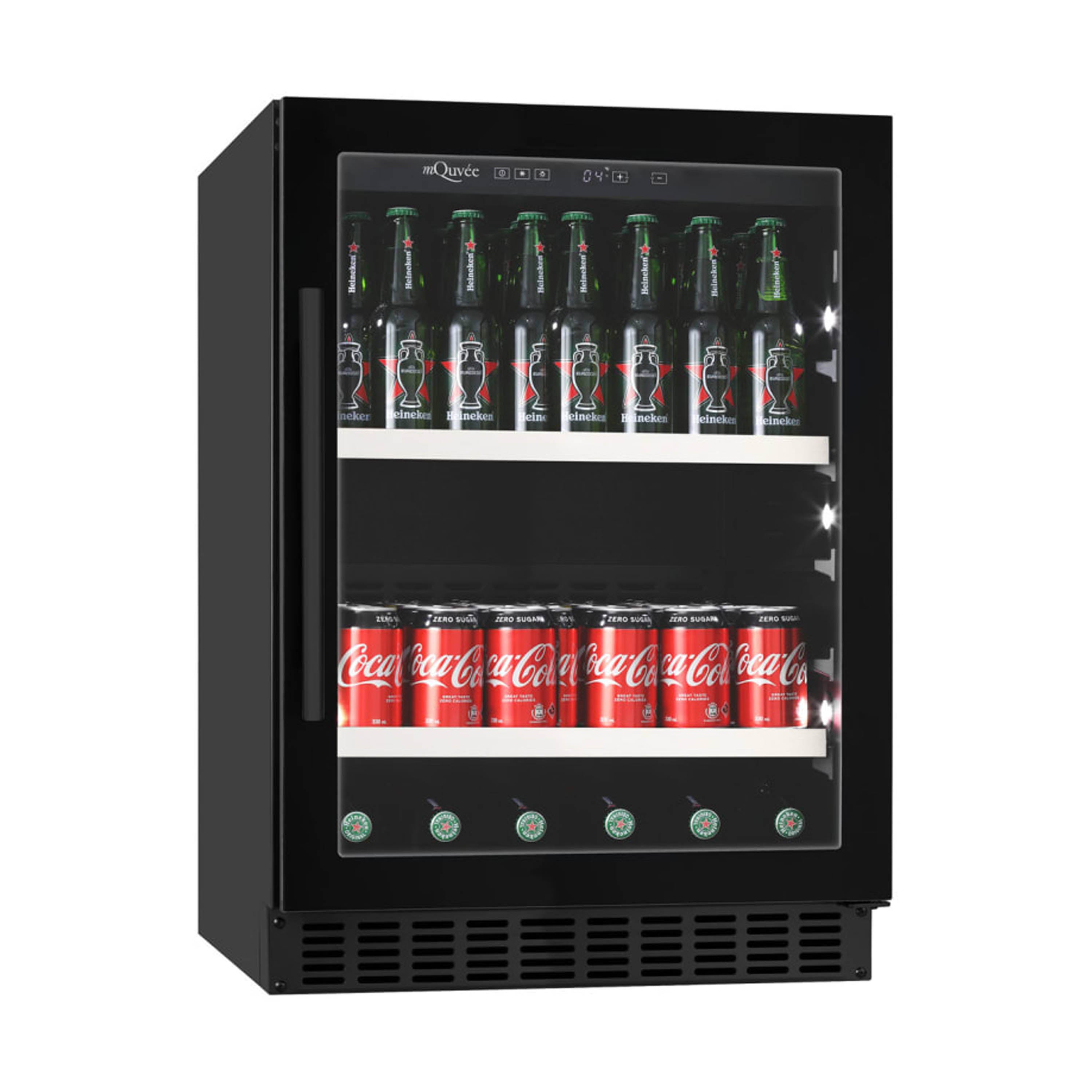 Beer Cooler mQuvée BeerServer 60 Anthracite Black