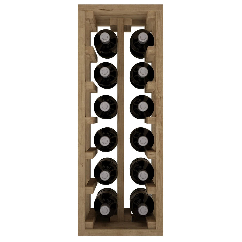 Botellero de madera de pino para 12 botellas, Godello EX2010