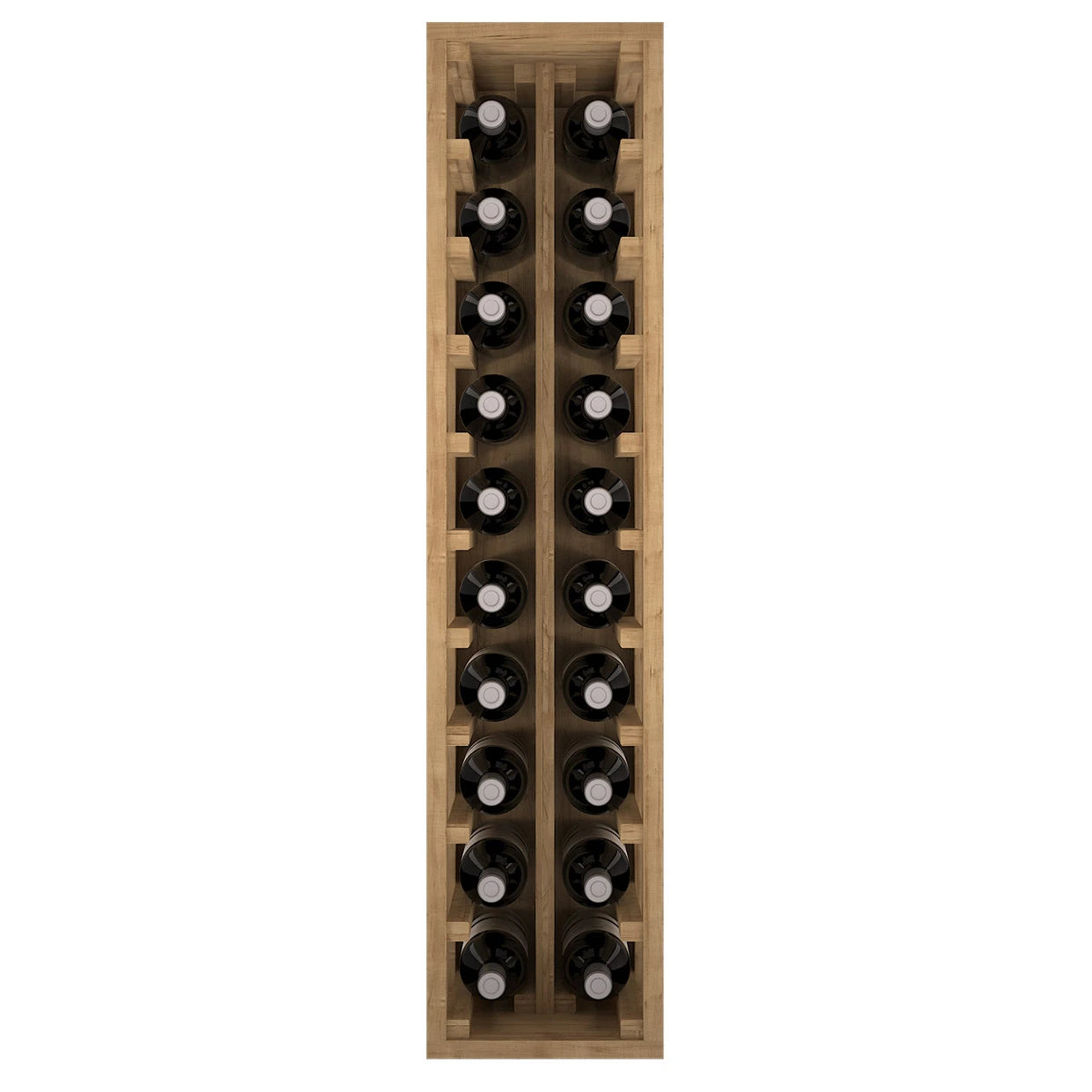 Botellero de madera de pino para 20 botellas, Godello EX2032