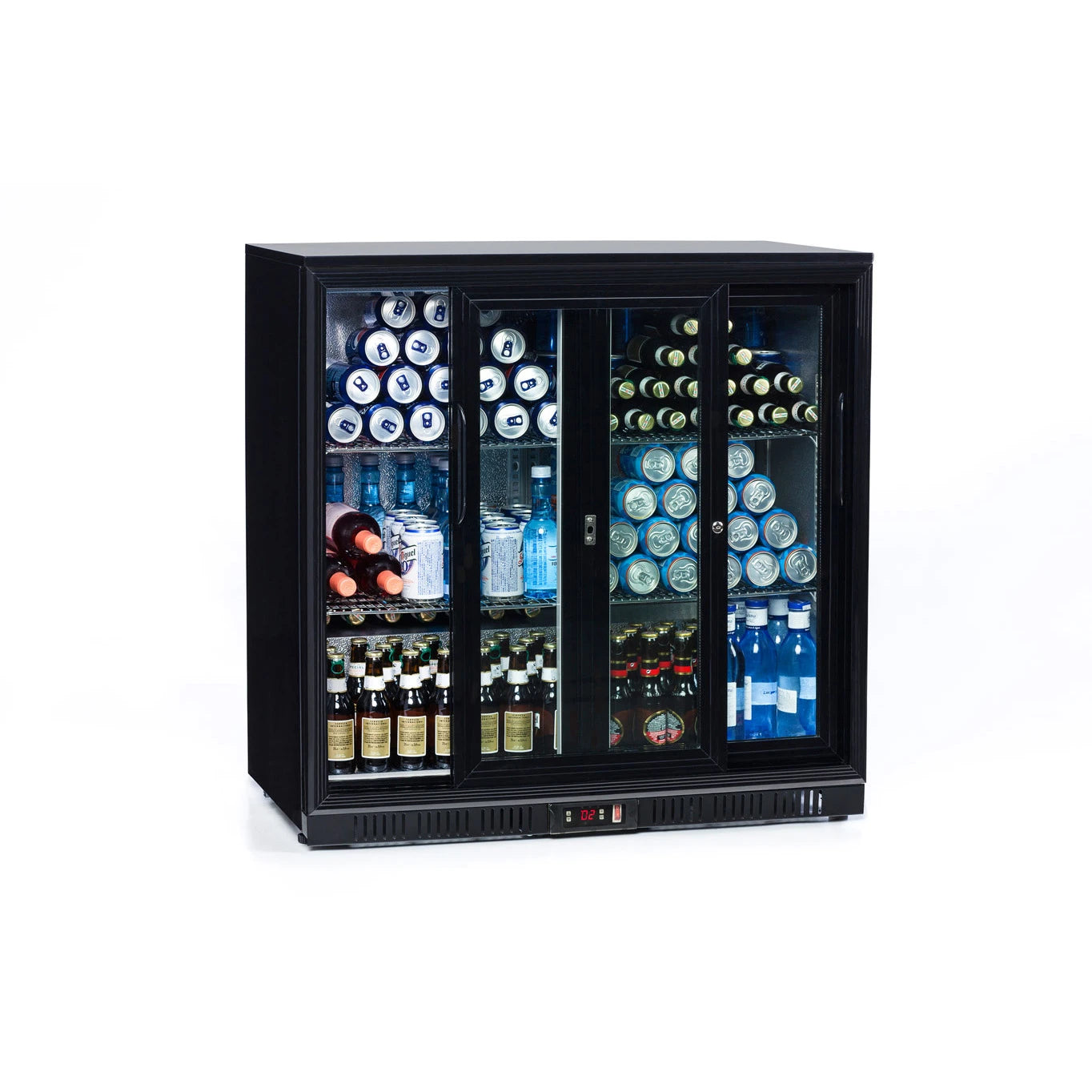 Mueble expositor de bebidas, vinos y cavas Cavanova 200 litros FB03