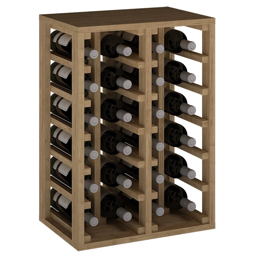 Botellero de madera de pino para 24 botellas, Godello EX2014